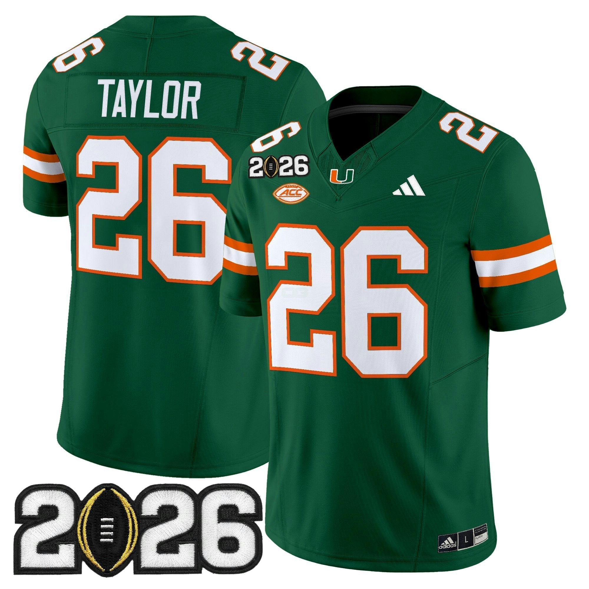 Camisa NCAA 2026 College Football Playoff Final Patch Vapor Limited Jersey