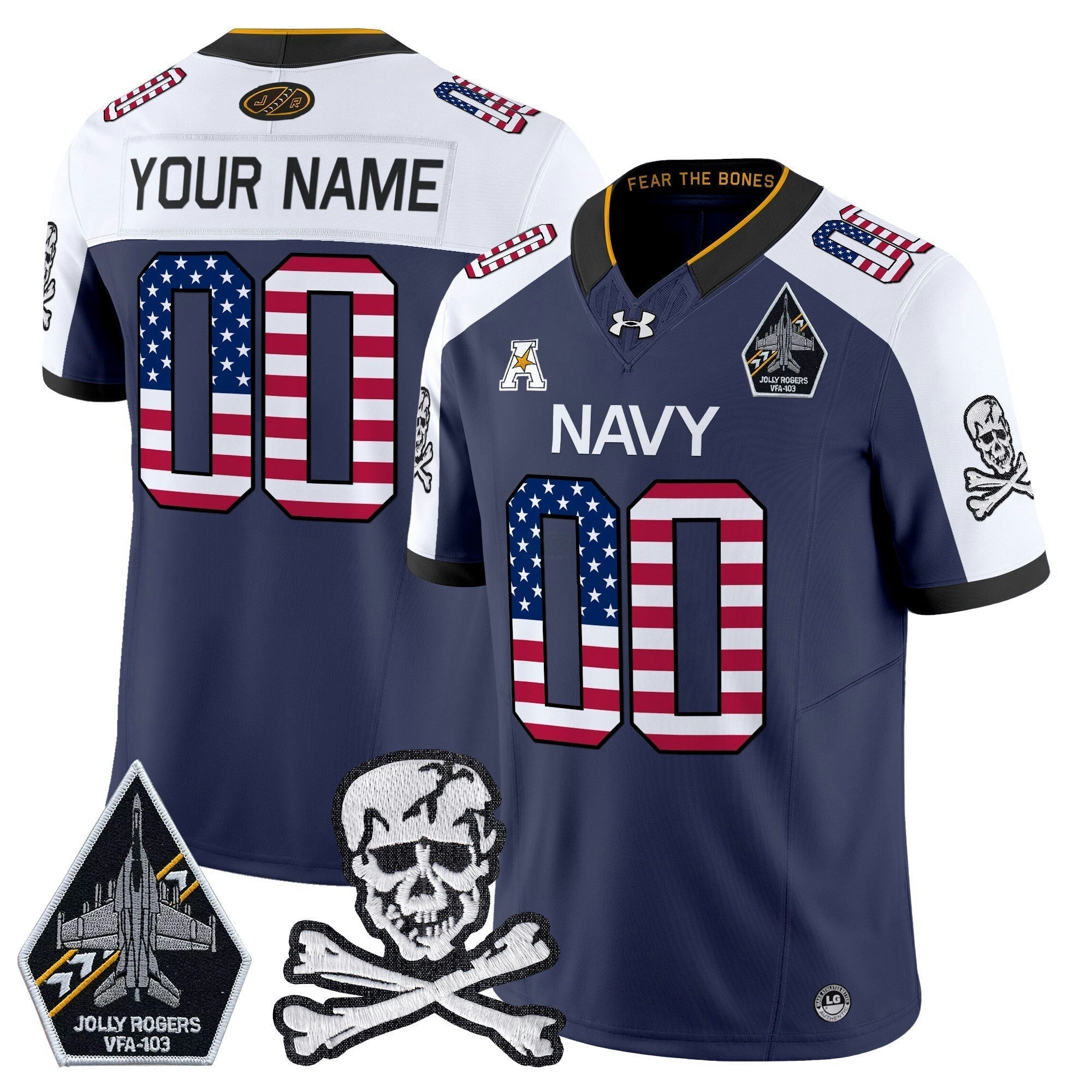 Camisa NCAA 2026 Independence Day Vapor Limited Jersey V2