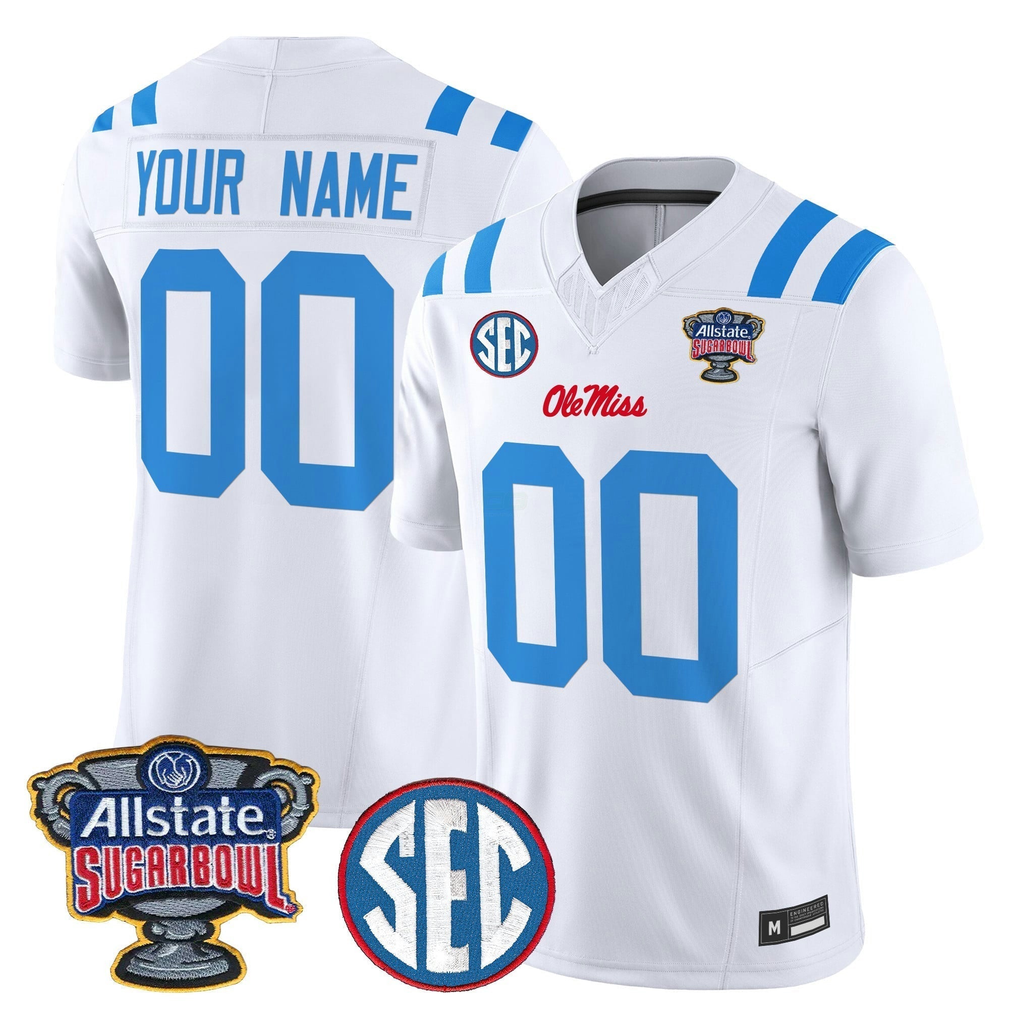 Camisa NCAA 2026 Sugar Bowl Vapor Limited Jersey