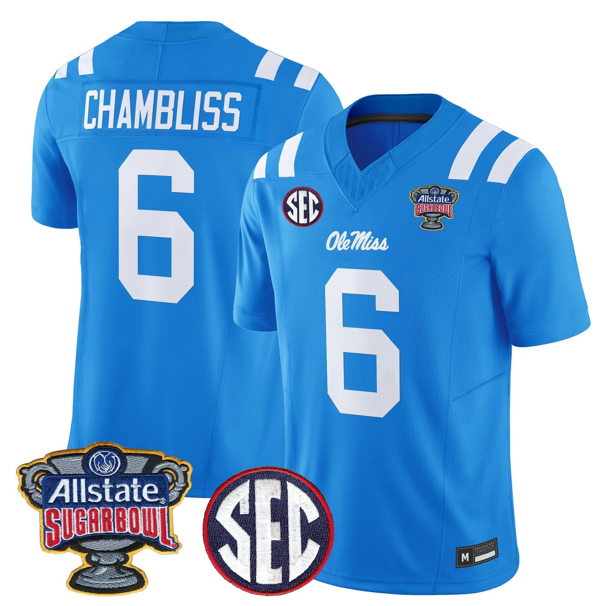 Camisa NCAA 2026 Sugar Bowl Vapor Limited Jersey