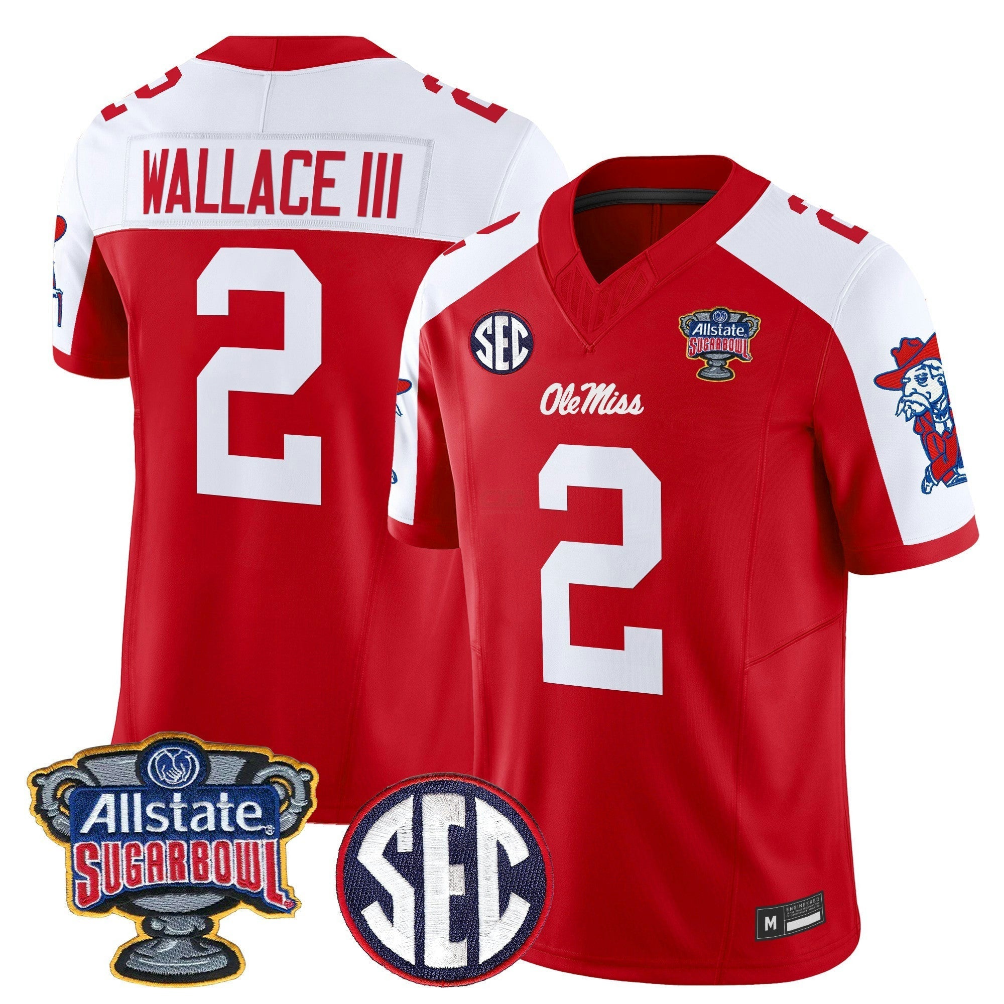 Camisa NCAA 2026 Sugar Bowl Vapor Limited Jersey