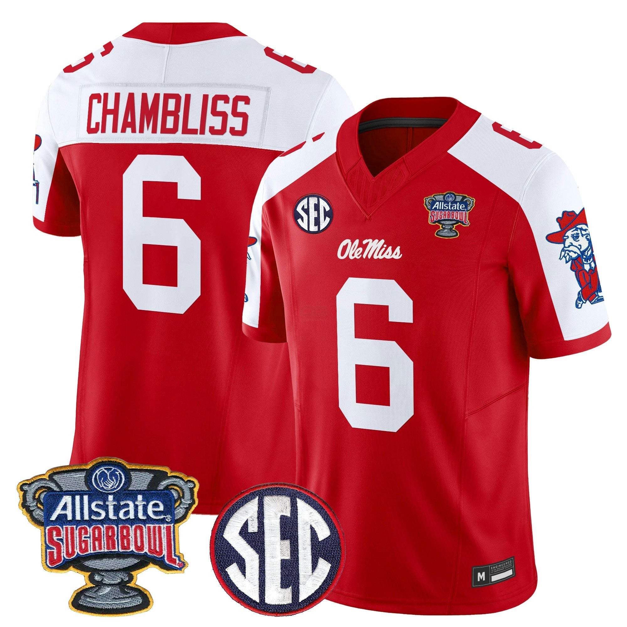 Camisa NCAA 2026 Sugar Bowl Vapor Limited Jersey
