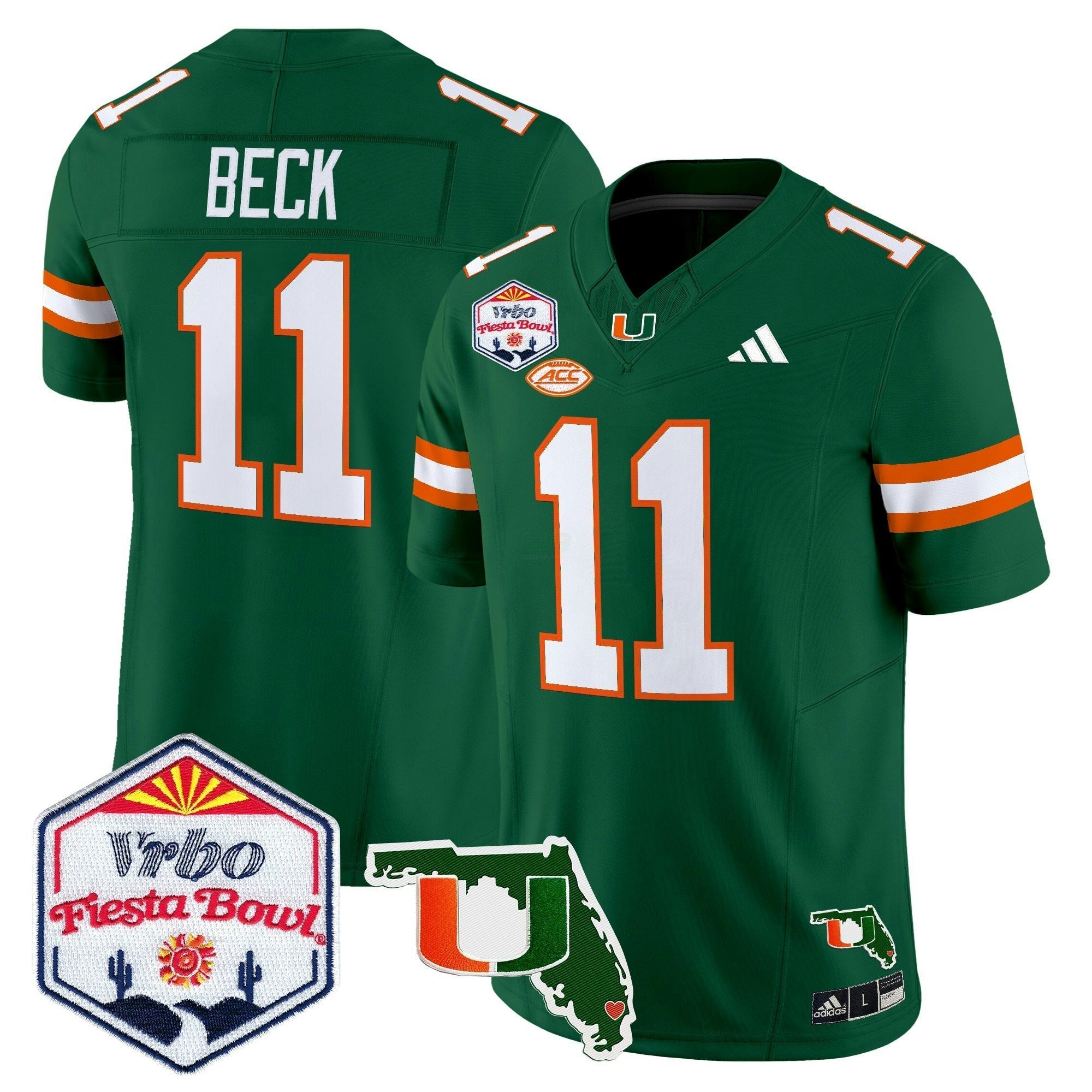 Camisa NCAA 2026 The Fiesta Bowl & Florida Patch Vapor Limited Jersey