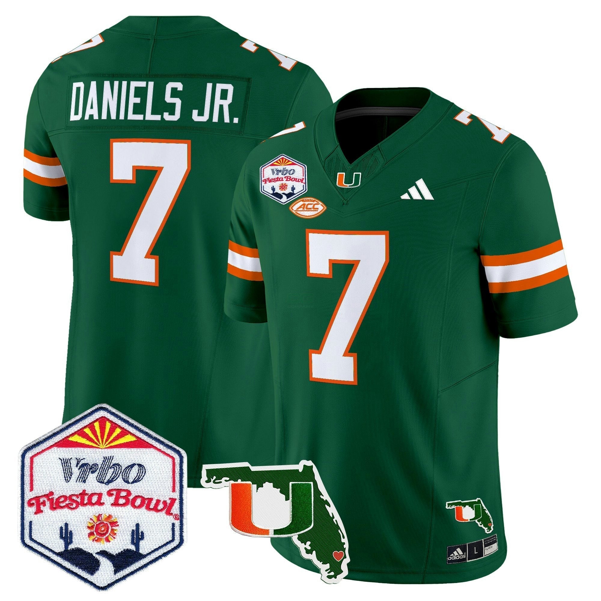 Camisa NCAA 2026 The Fiesta Bowl & Florida Patch Vapor Limited Jersey