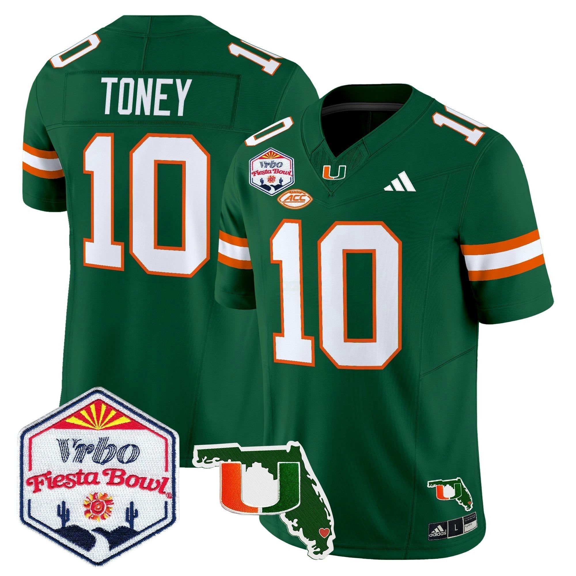 Camisa NCAA 2026 The Fiesta Bowl & Florida Patch Vapor Limited Jersey