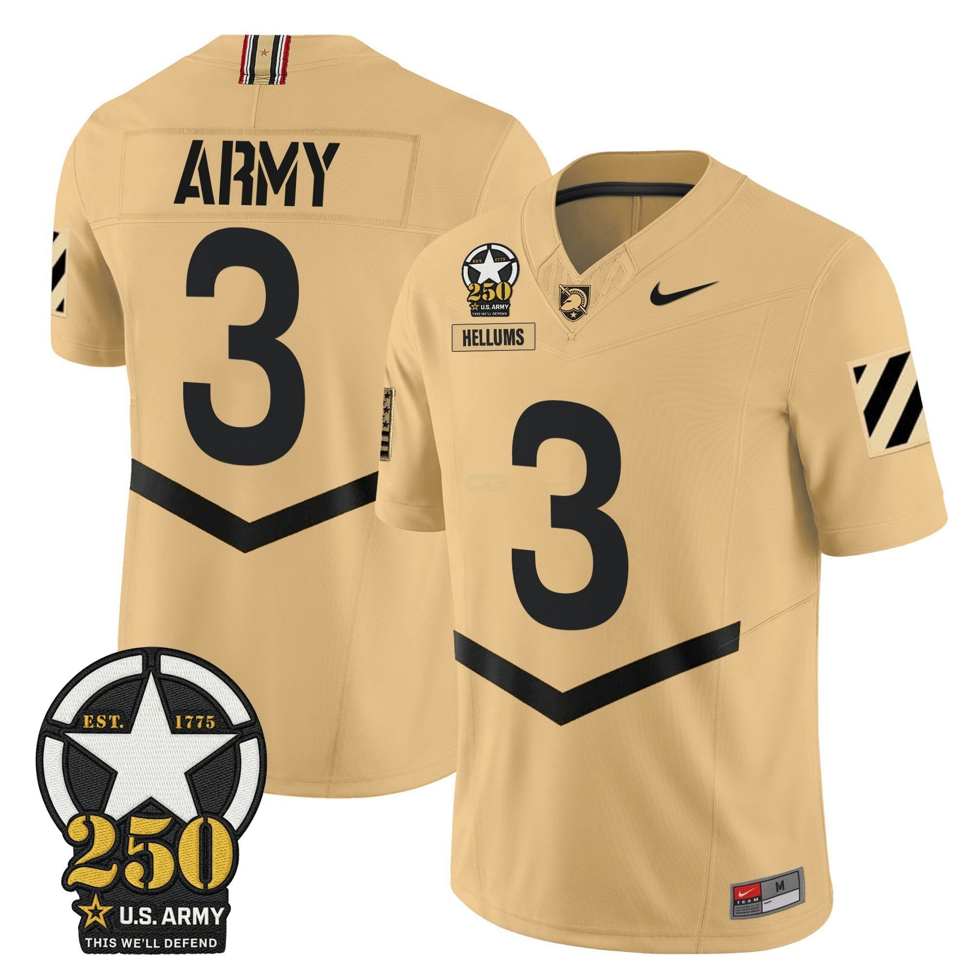 Camisa NCAA 250th Anniversary Patch Vapor Limited Jersey