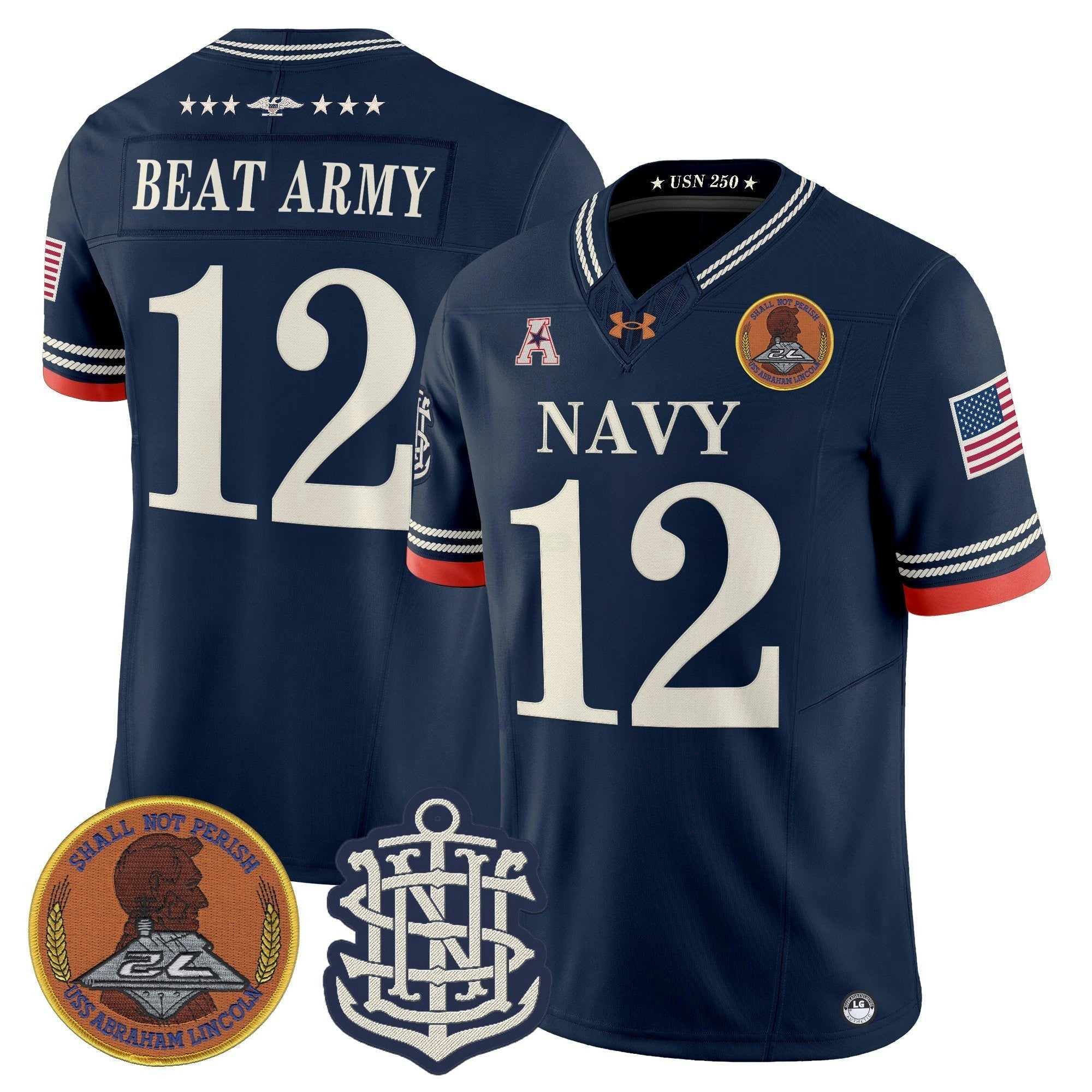 Camisa NCAA 250th Anniversary Vapor Limited Jersey - Stitched