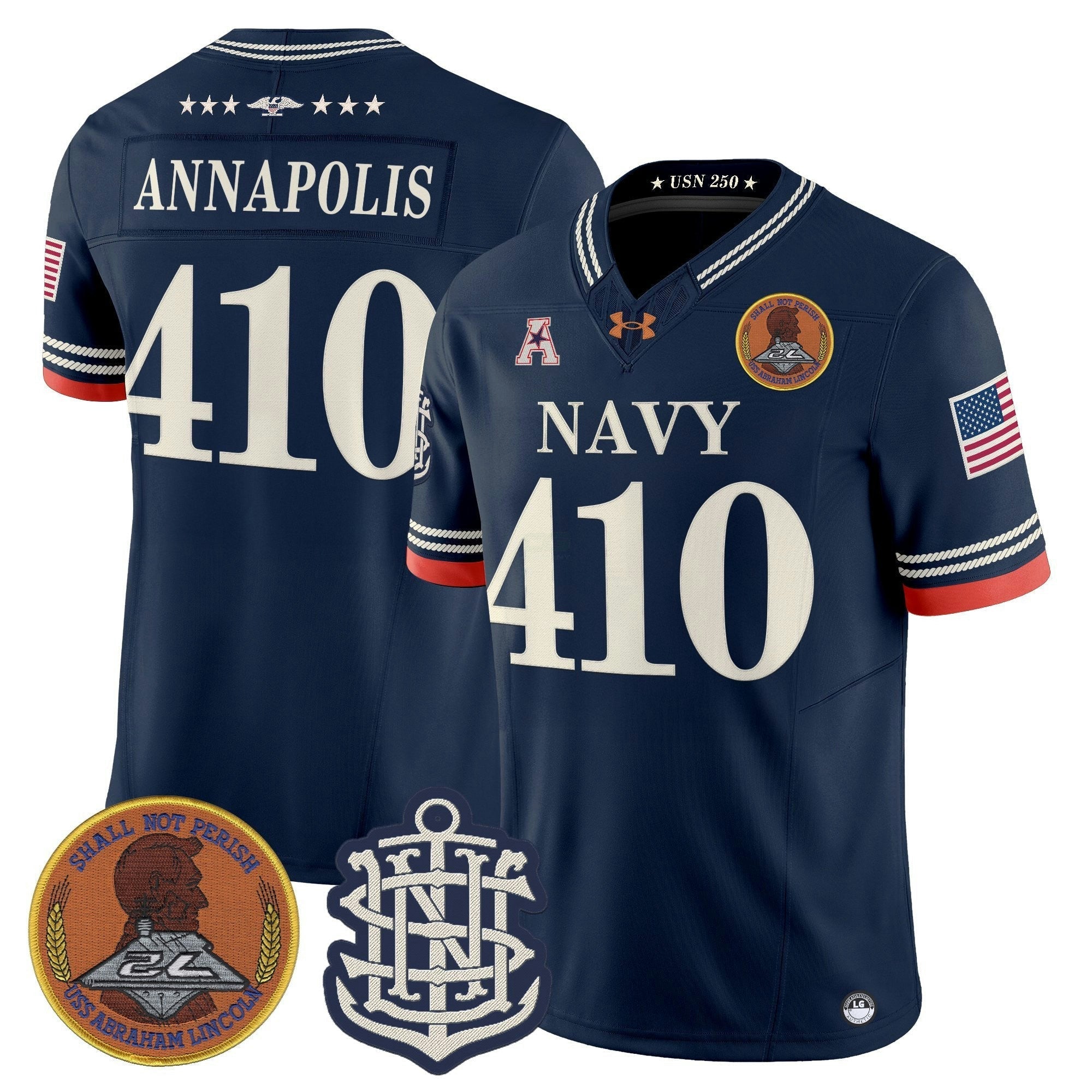Camisa NCAA 250th Anniversary Vapor Limited Jersey - Stitched