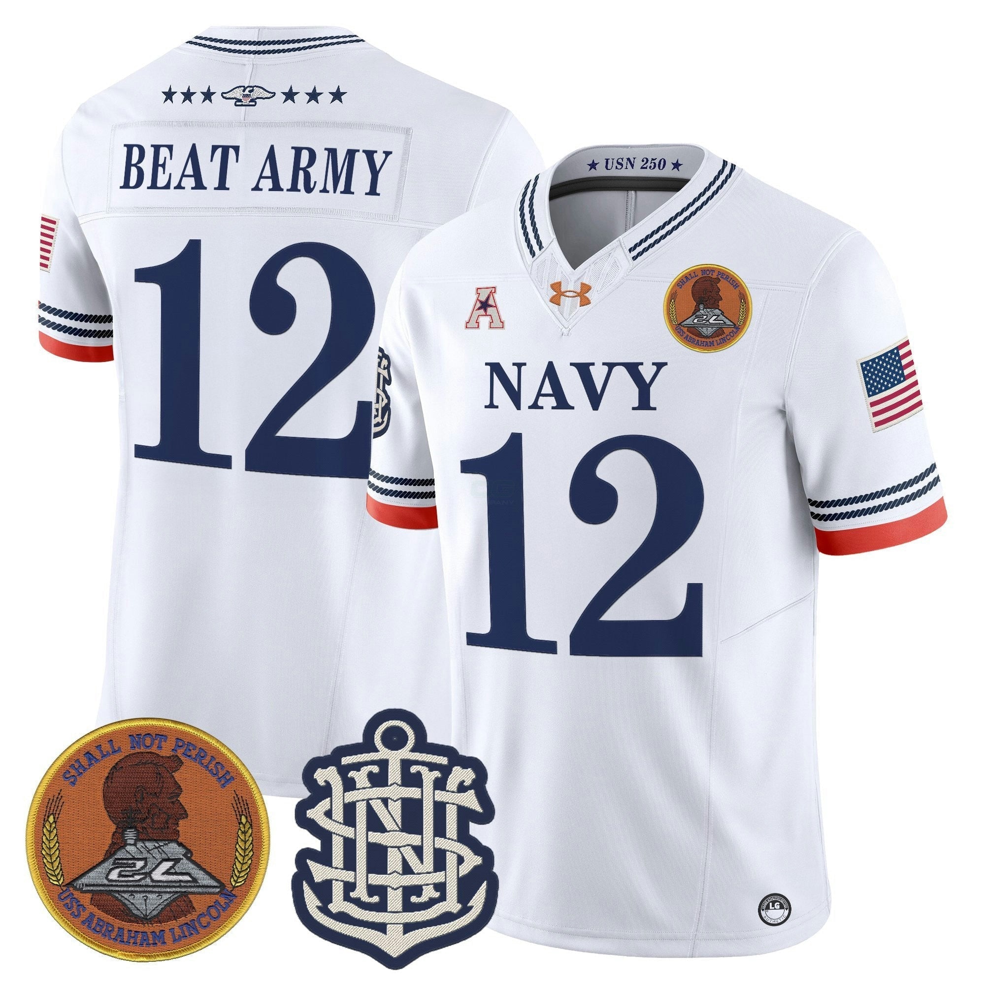 Camisa NCAA 250th Anniversary Vapor Limited Jersey - Stitched