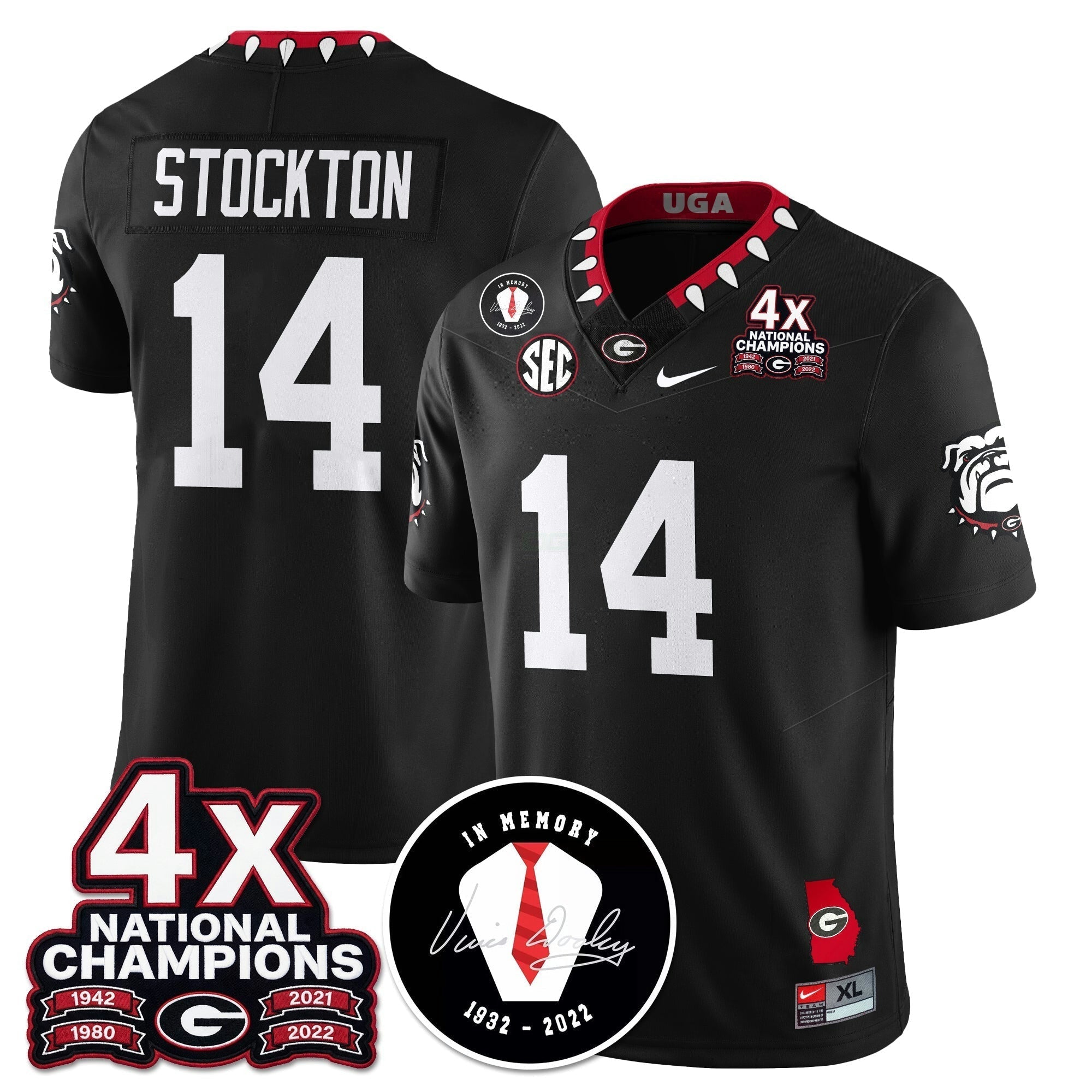 Camisa NCAA 4x-Time National Champions Vapor Limited Jersey
