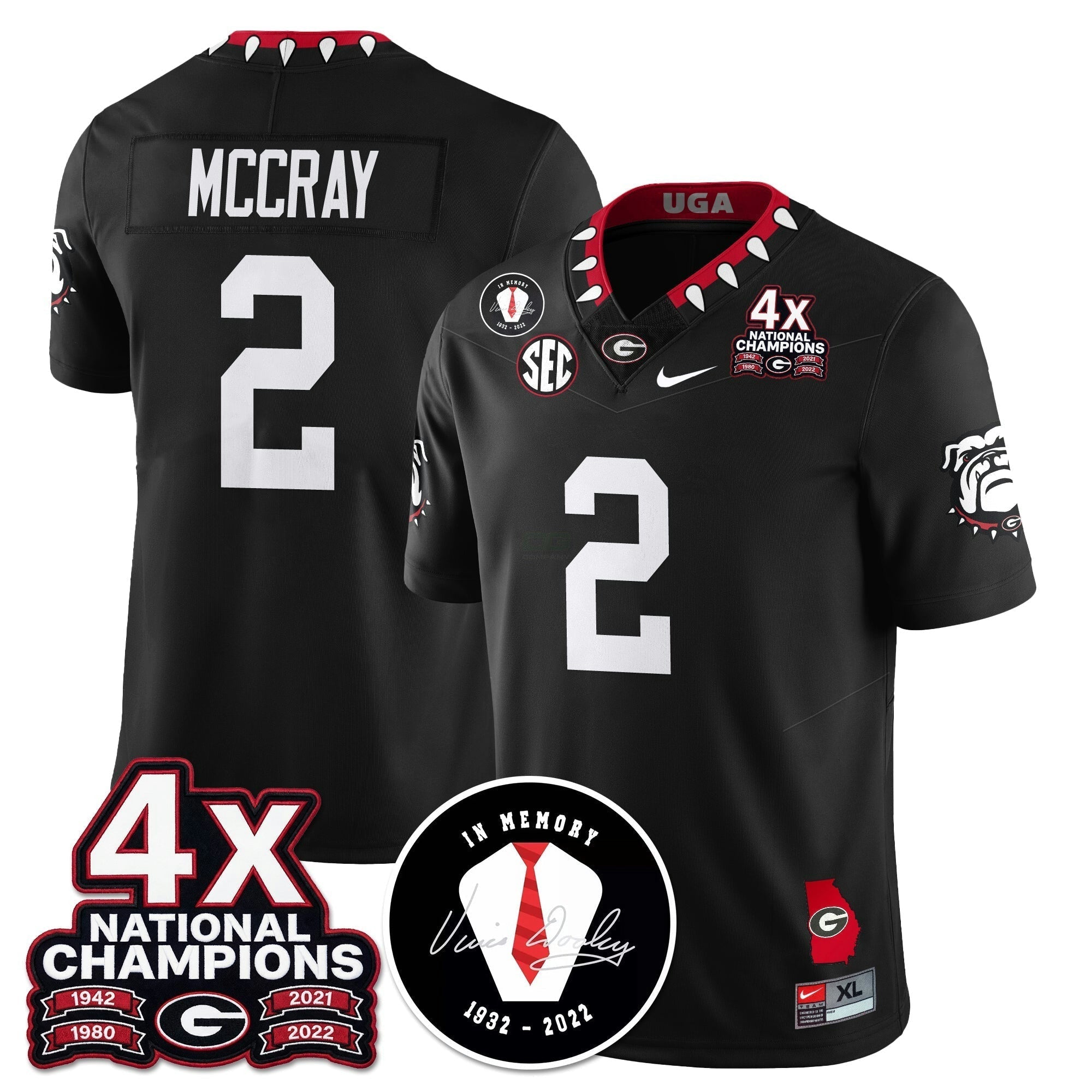 Camisa NCAA 4x-Time National Champions Vapor Limited Jersey