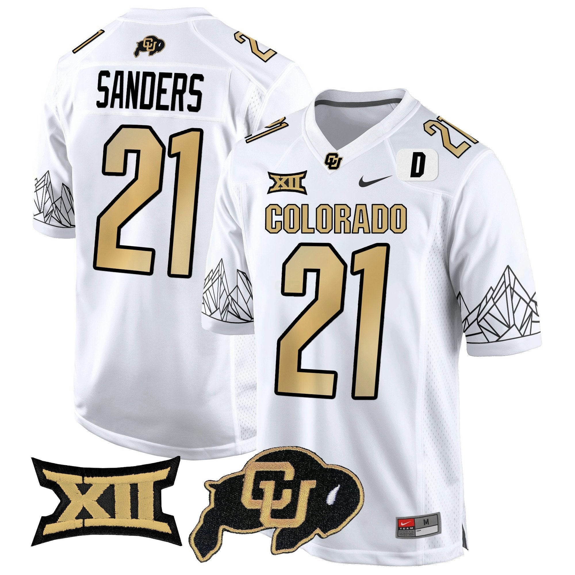 Camisa NCAA Big 12 XII Patch Game Jersey