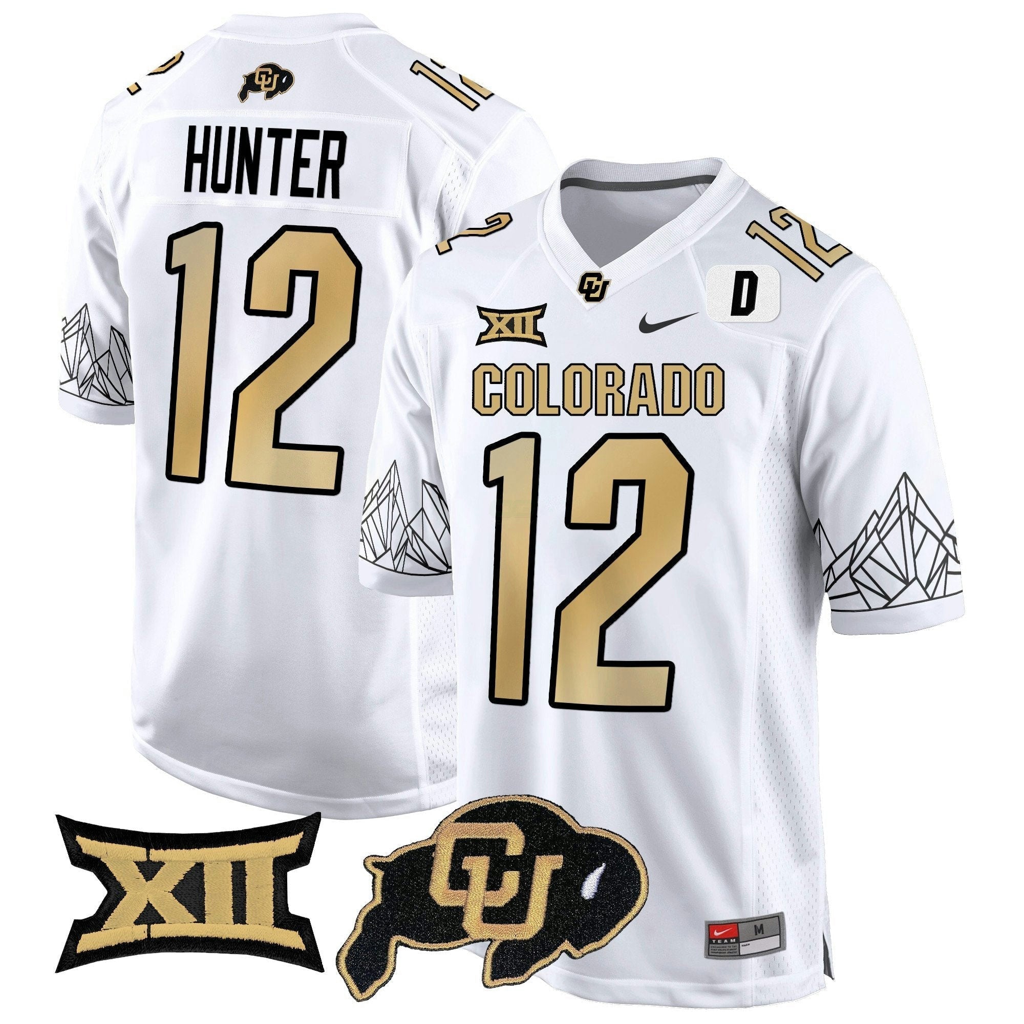 Camisa NCAA Big 12 XII Patch Game Jersey