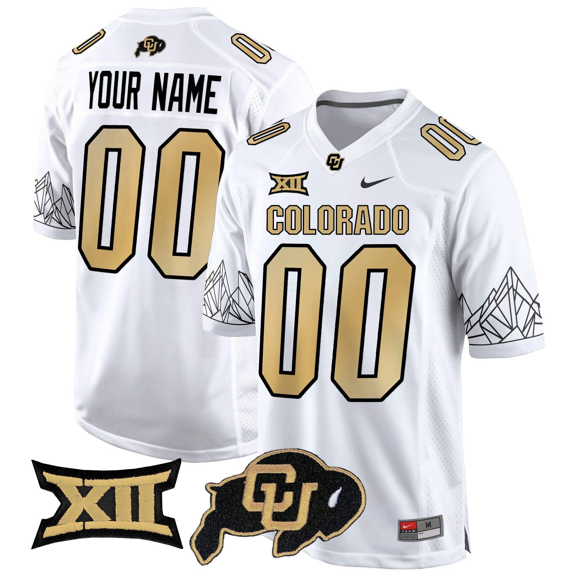 Camisa NCAA Big 12 XII Patch Game Jersey