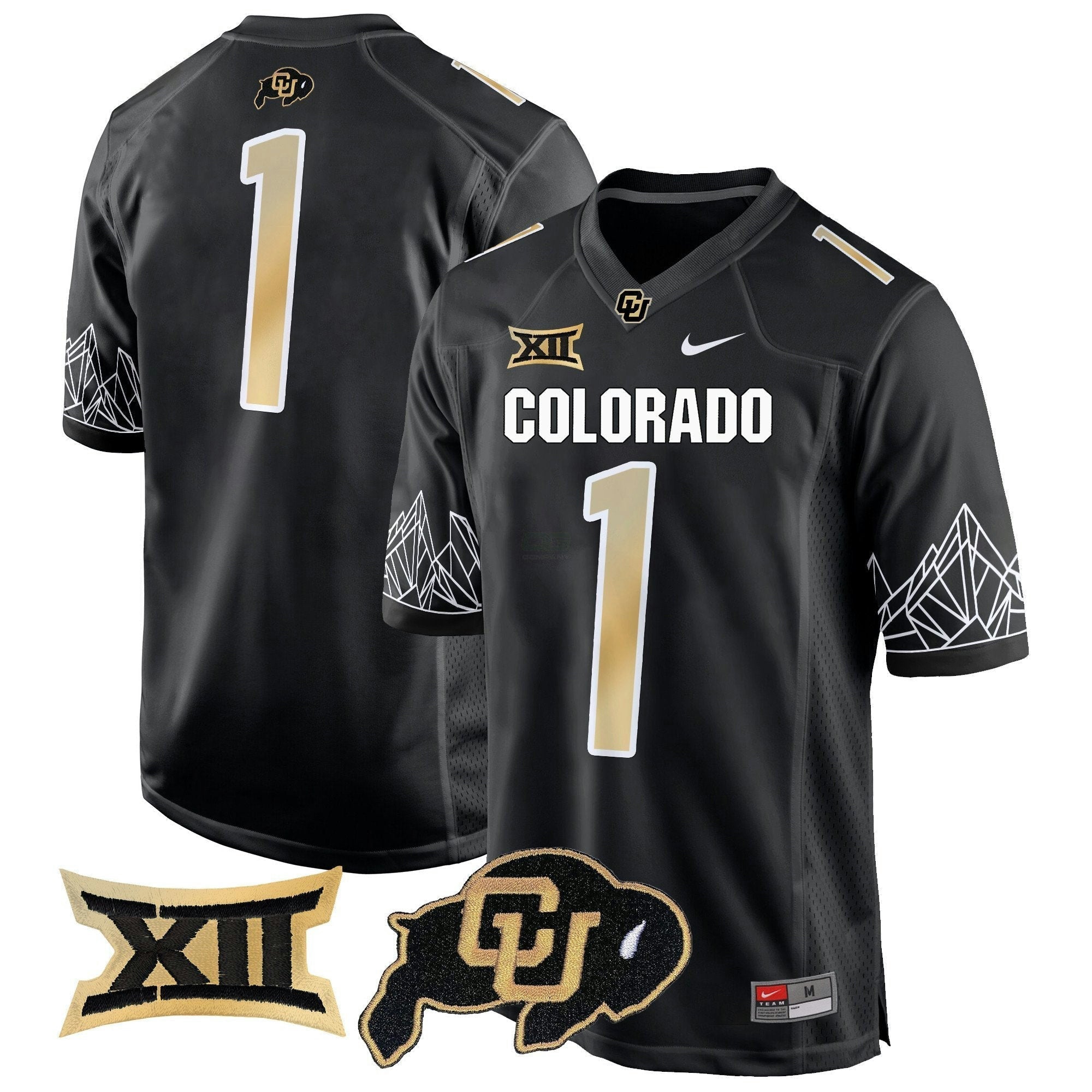 Camisa NCAA Big 12 XII Patch Game Jersey