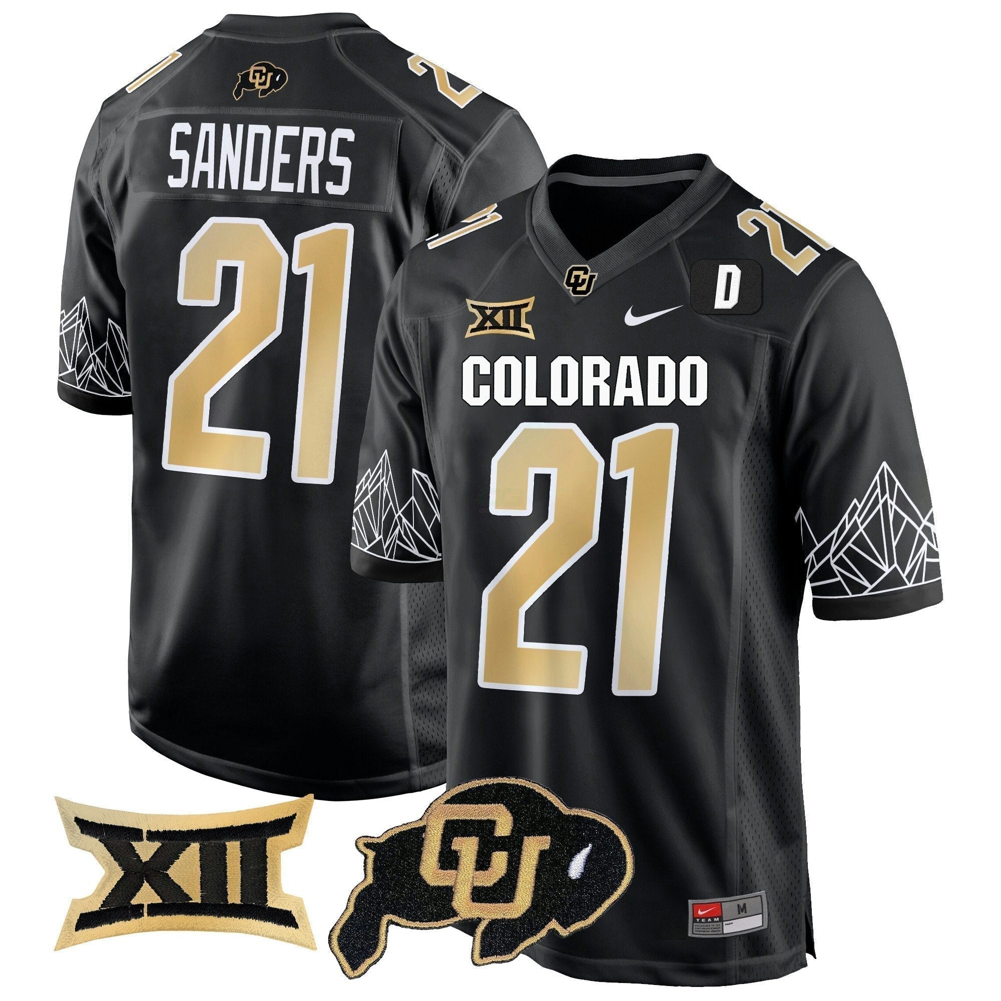 Camisa NCAA Big 12 XII Patch Game Jersey