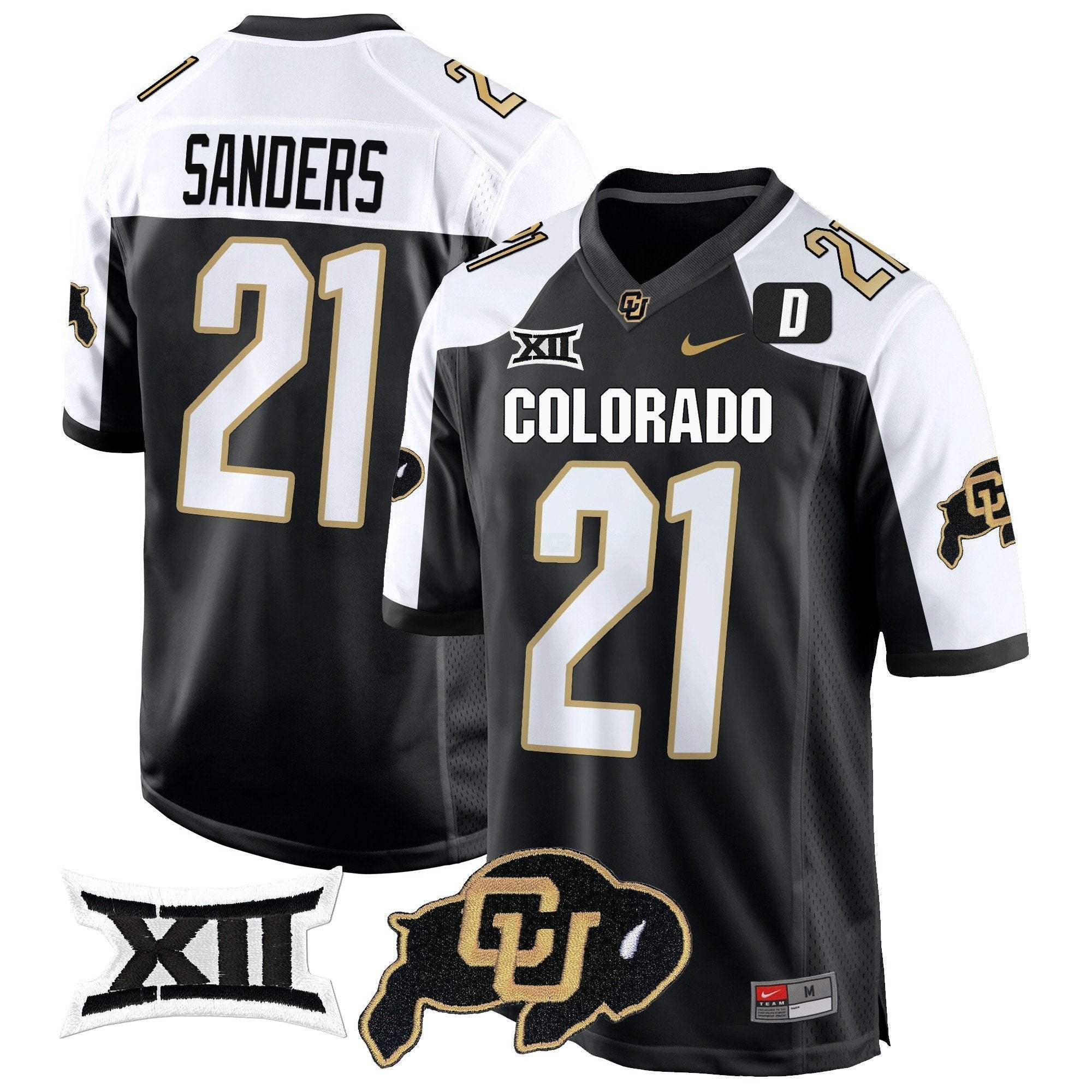 Camisa NCAA Big 12 XII Patch Game Jersey V2
