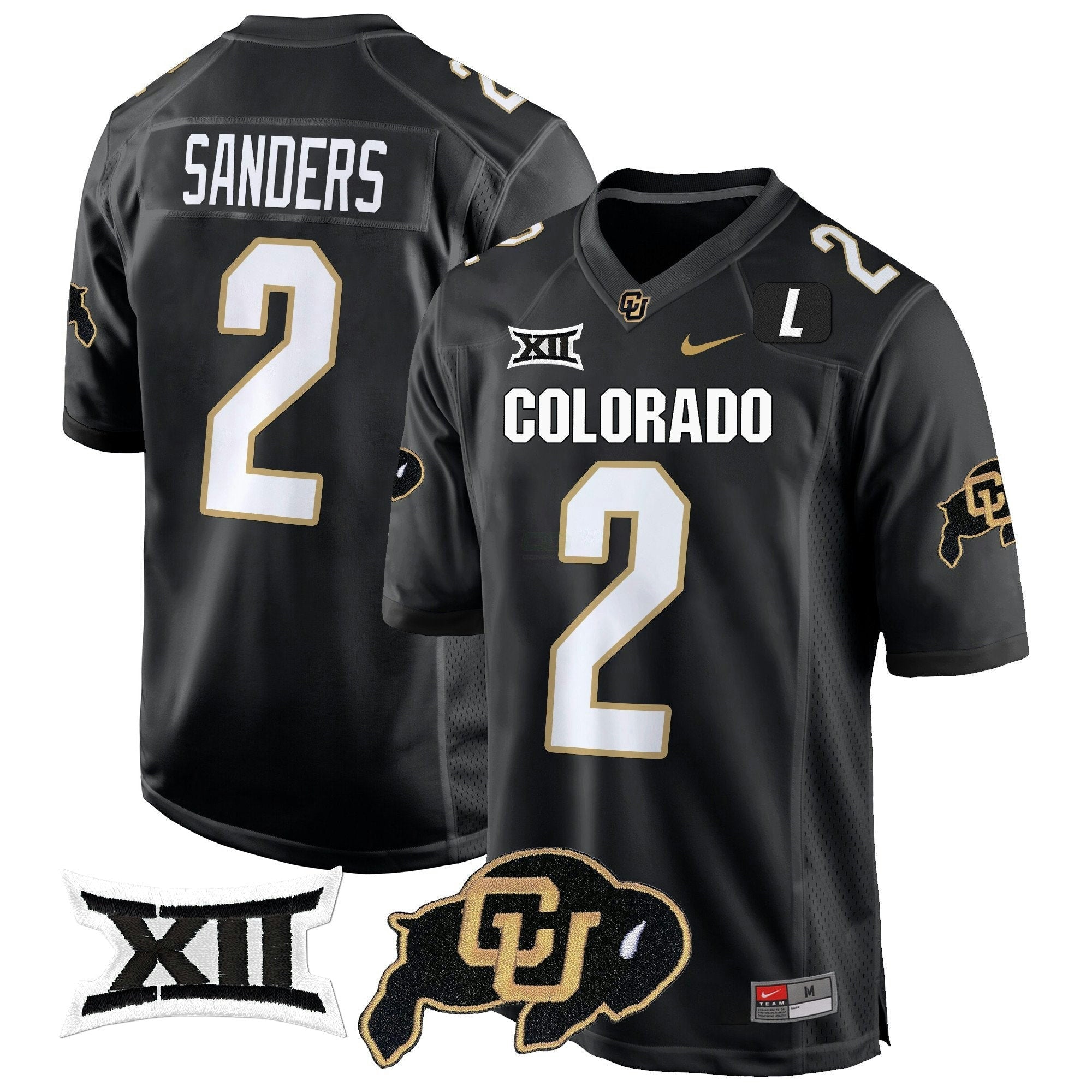 Camisa NCAA Big 12 XII Patch Game Jersey V2