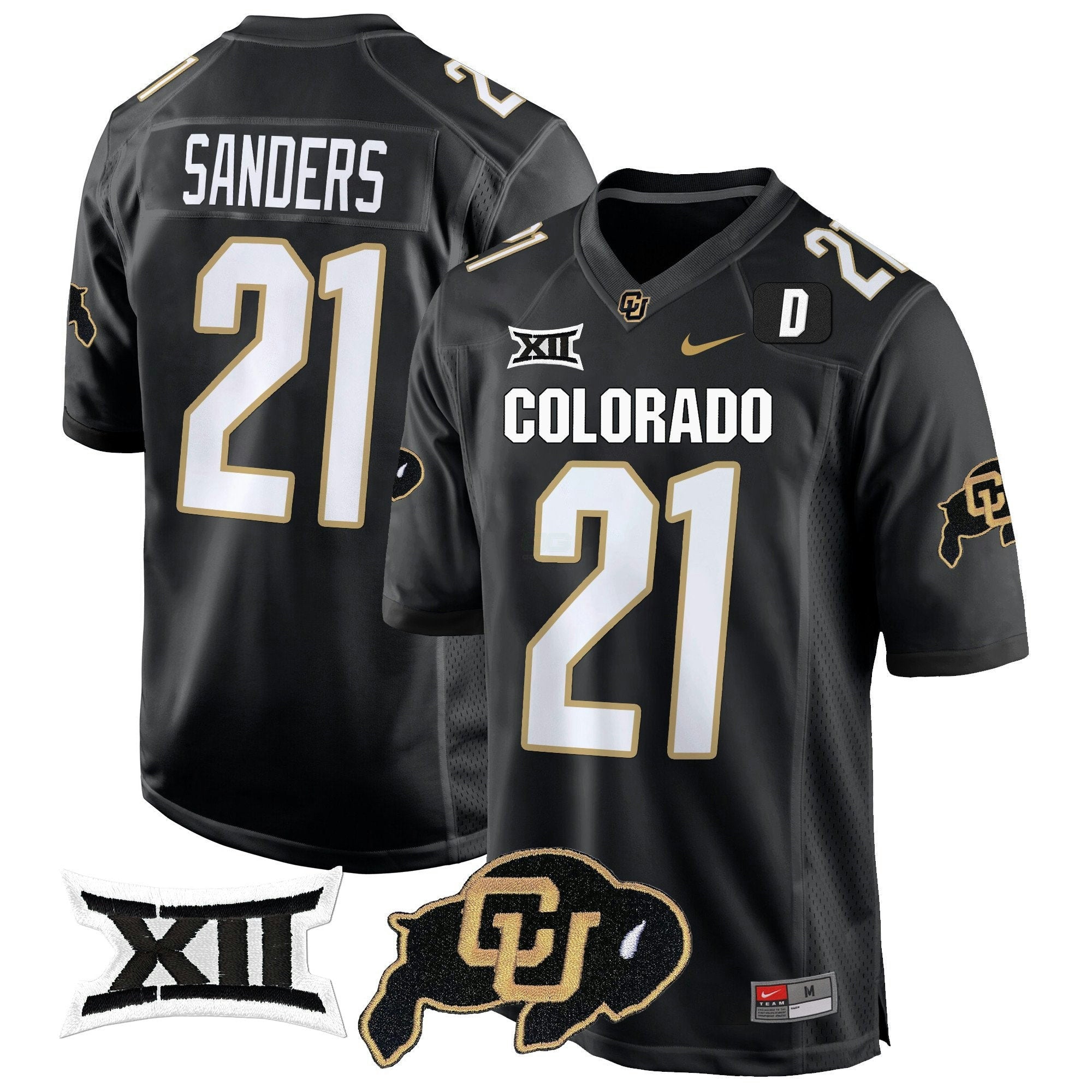 Camisa NCAA Big 12 XII Patch Game Jersey V2