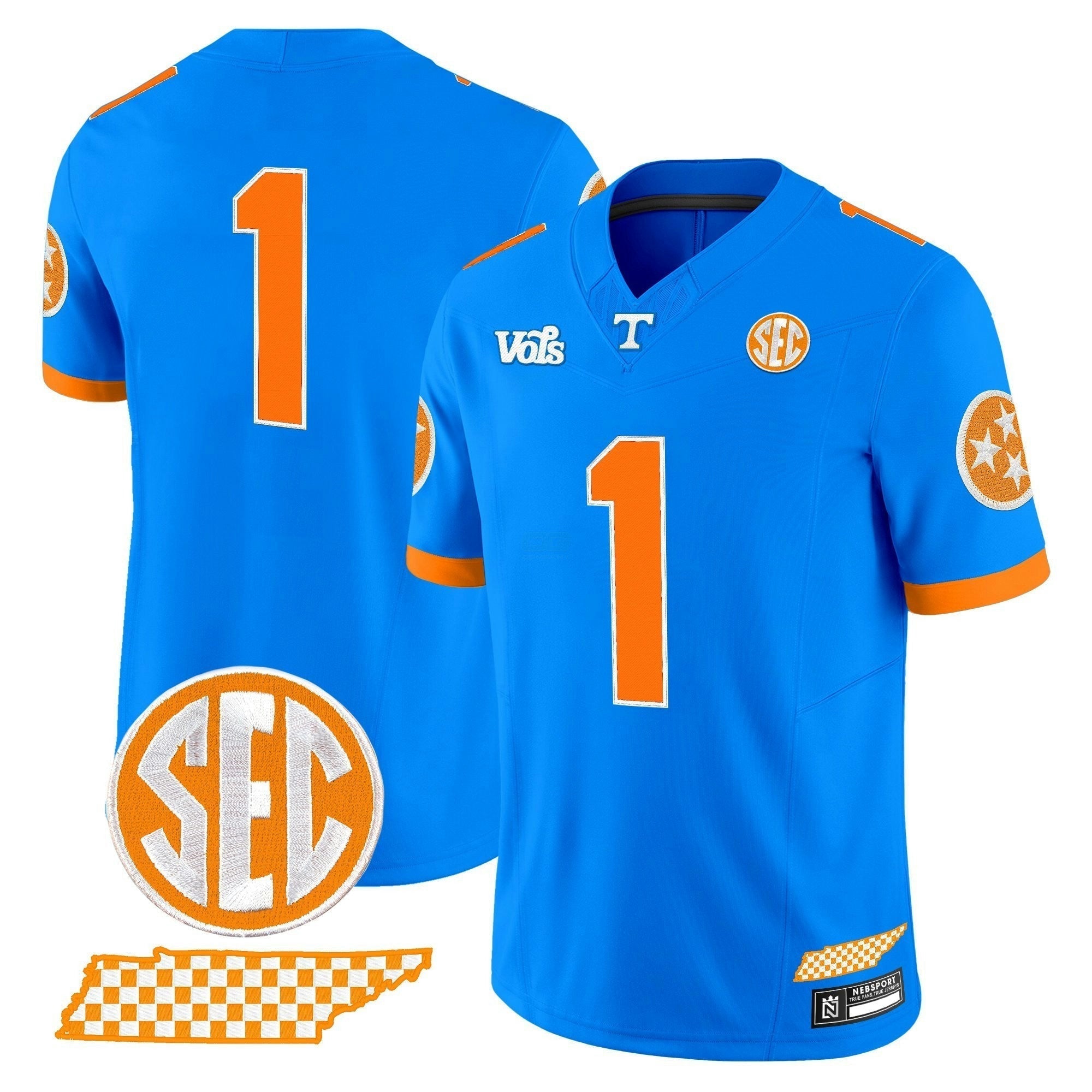 Camisa NCAA 'Blue Blaze Edition' Vapor Limited Jersey