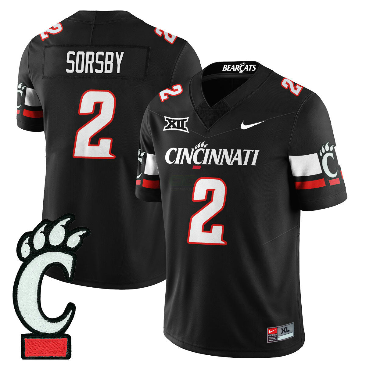 Camisa NCAA Cin BCATS Football 2025 Uniform