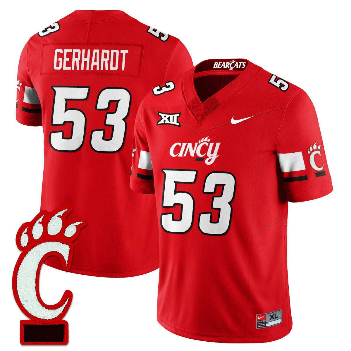 Camisa NCAA Cin BCATS Football 2025 Uniform