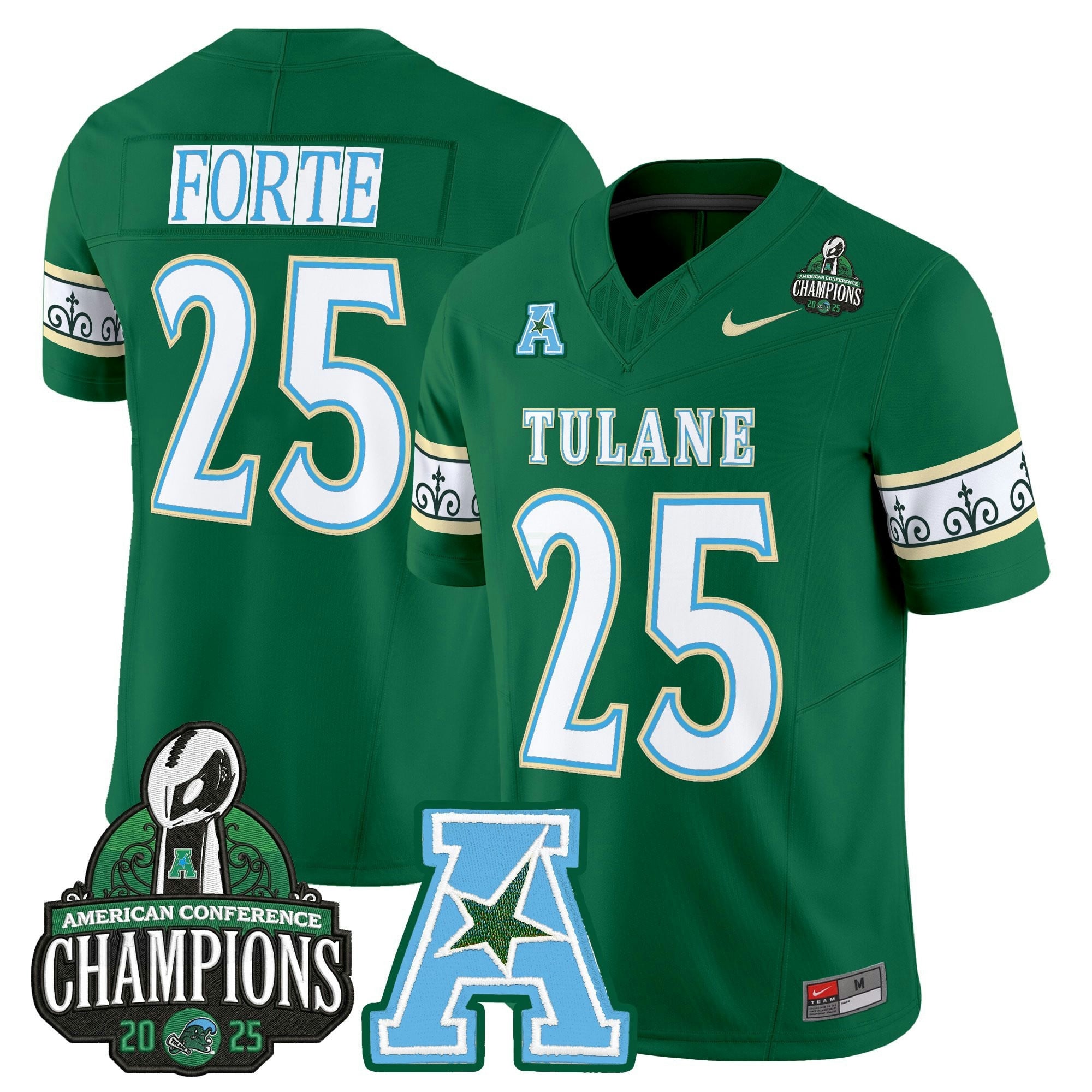 Camisa NCAA 'City Edition' Vapor Limited Jersey - 2025 American Athletic Conference Champions Patch