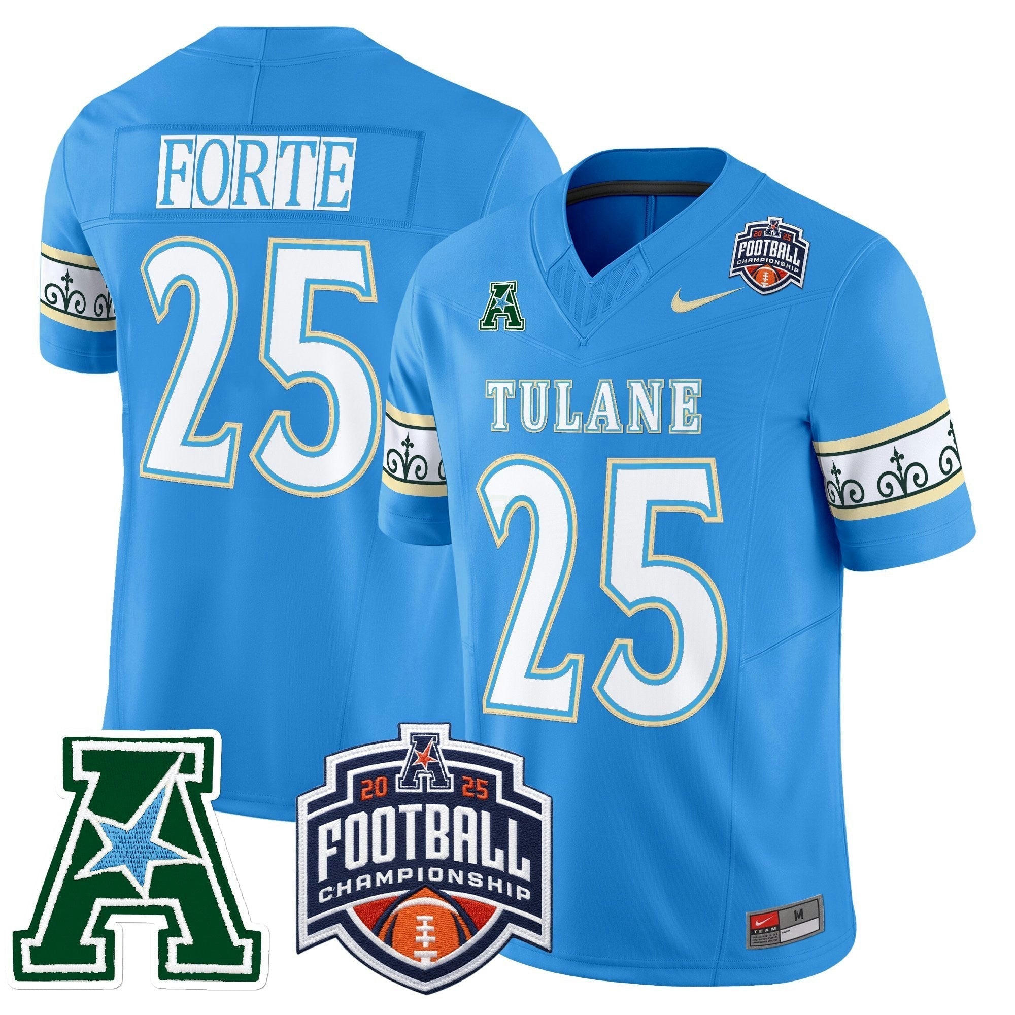 Camisa NCAA 'City Edition' Vapor Limited Jersey - 2025 American Athletic Conference Championship Patch
