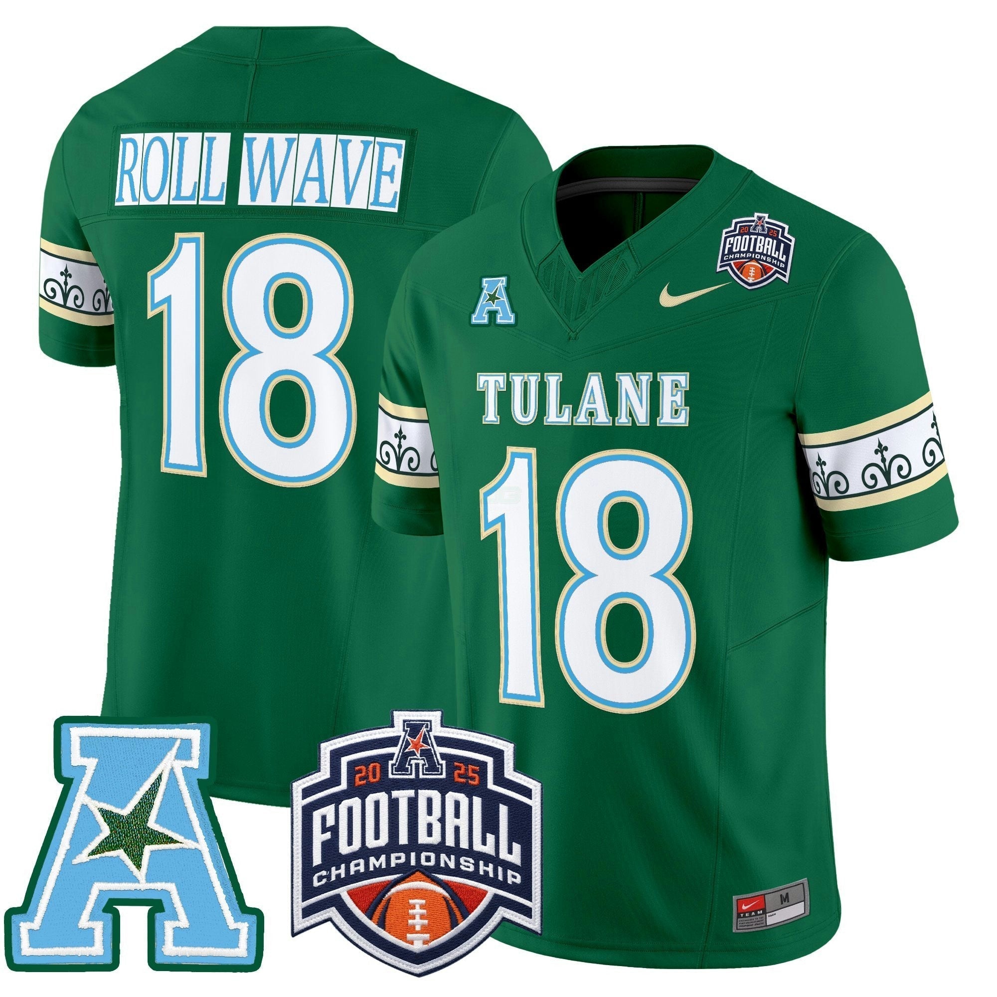 Camisa NCAA 'City Edition' Vapor Limited Jersey - 2025 American Athletic Conference Championship Patch