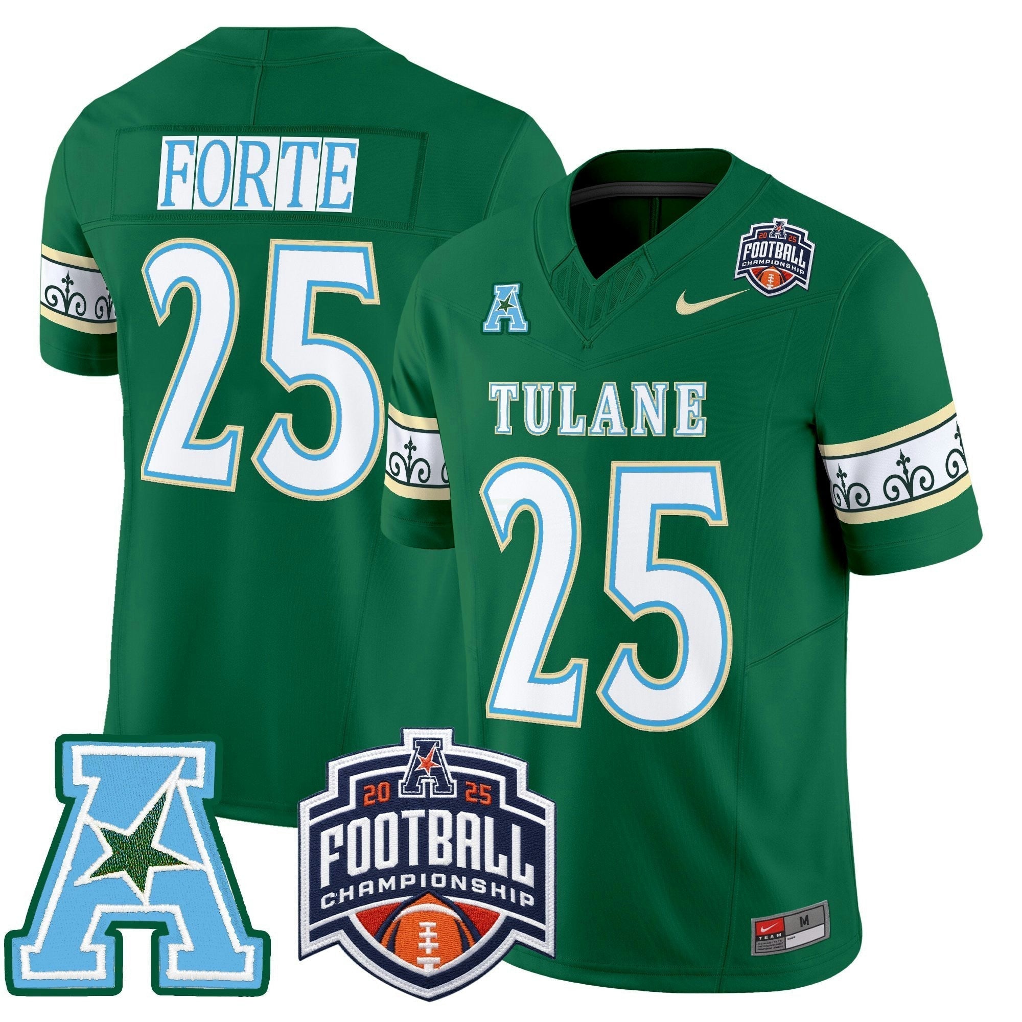 Camisa NCAA 'City Edition' Vapor Limited Jersey - 2025 American Athletic Conference Championship Patch
