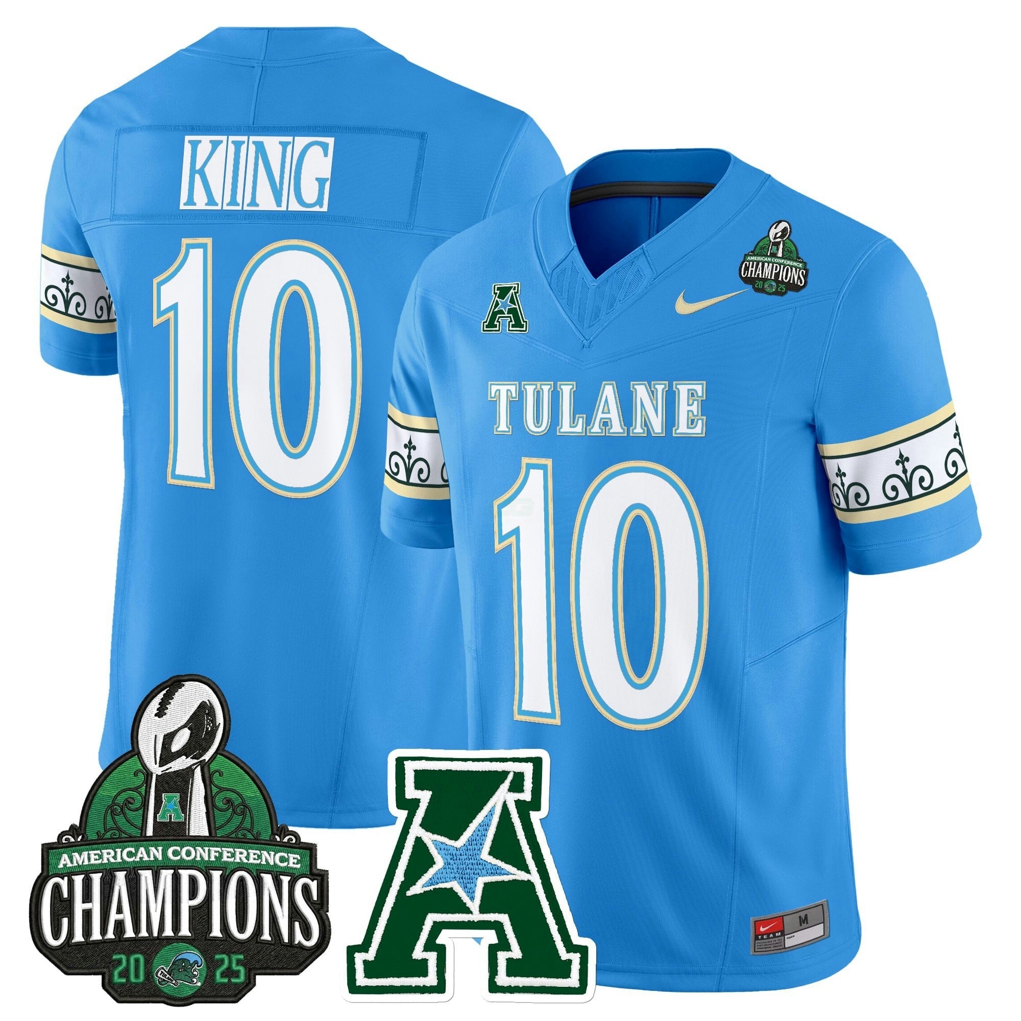 Camisa NCAA 'City Edition' Vapor Limited Jersey - 2025 American Athletic Conference Champions Patch