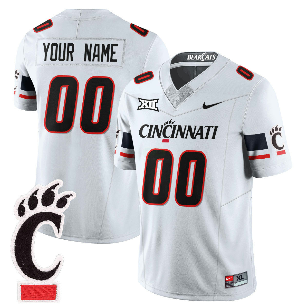 Camisa NCAA Custom Cin BCATS Football 2025 Uniform