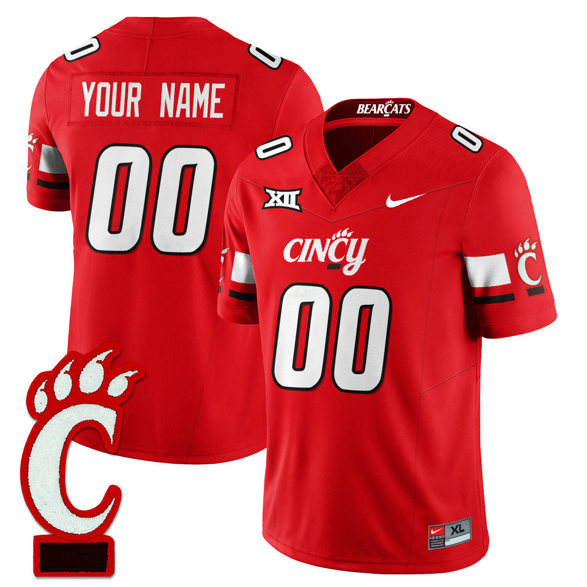 Camisa NCAA Custom Cin BCATS Football 2025 Uniform
