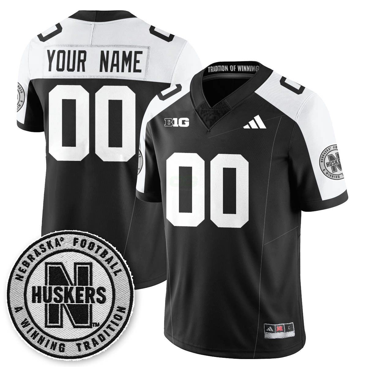 Camisa NCAA Custom Football 2025 "Blackout" Jersey