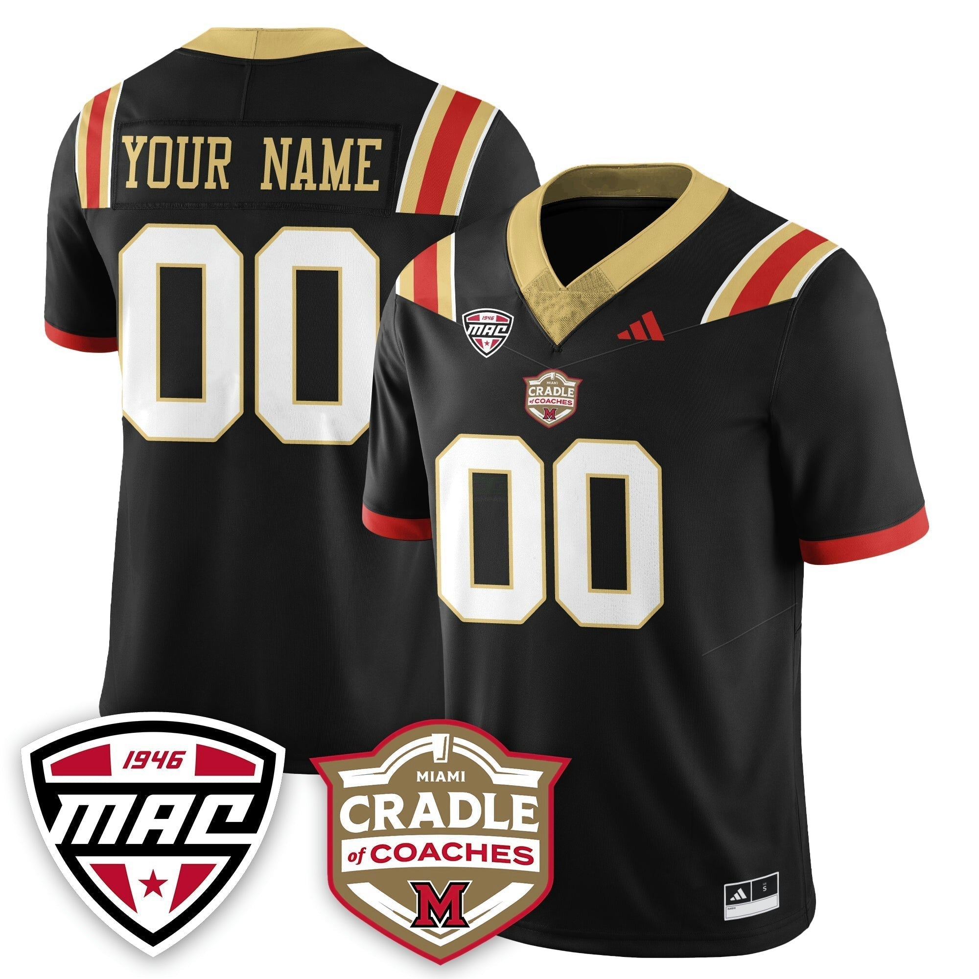 Camisa NCAA Custom Football "Cradle of Coaches" Vapor Limited Jersey