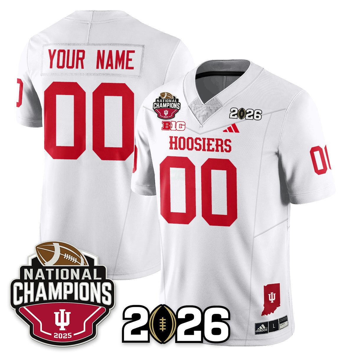 Camisa NCAA Custom Vapor Limited Jersey V3 - 2025 National Champions