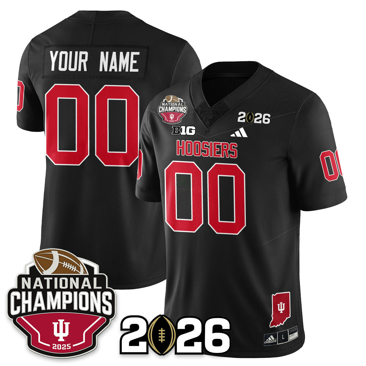 Camisa NCAA Custom Vapor Limited Jersey V3 - 2025 National Champions