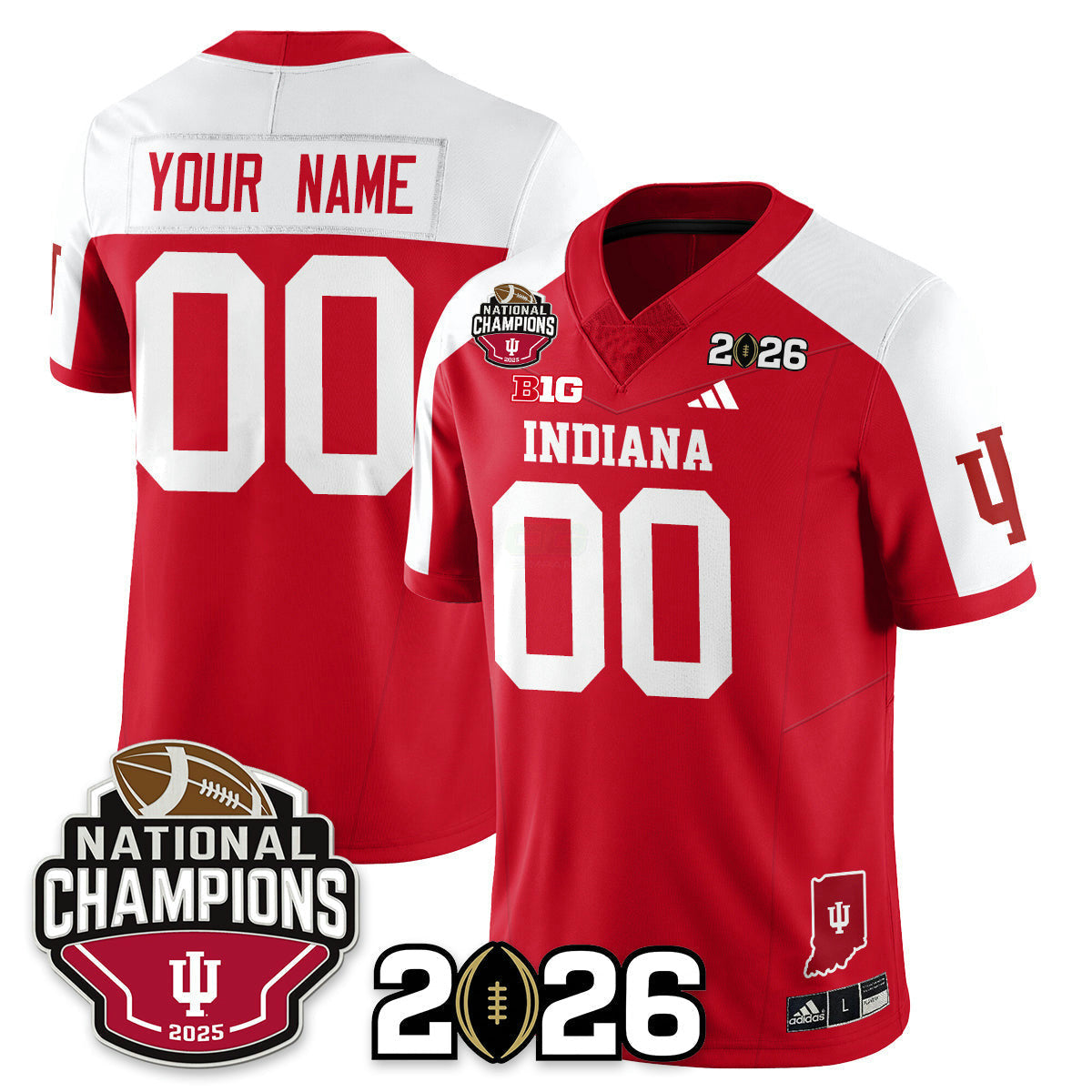 Camisa NCAA Custom Vapor Limited Jersey V3 - 2025 National Champions