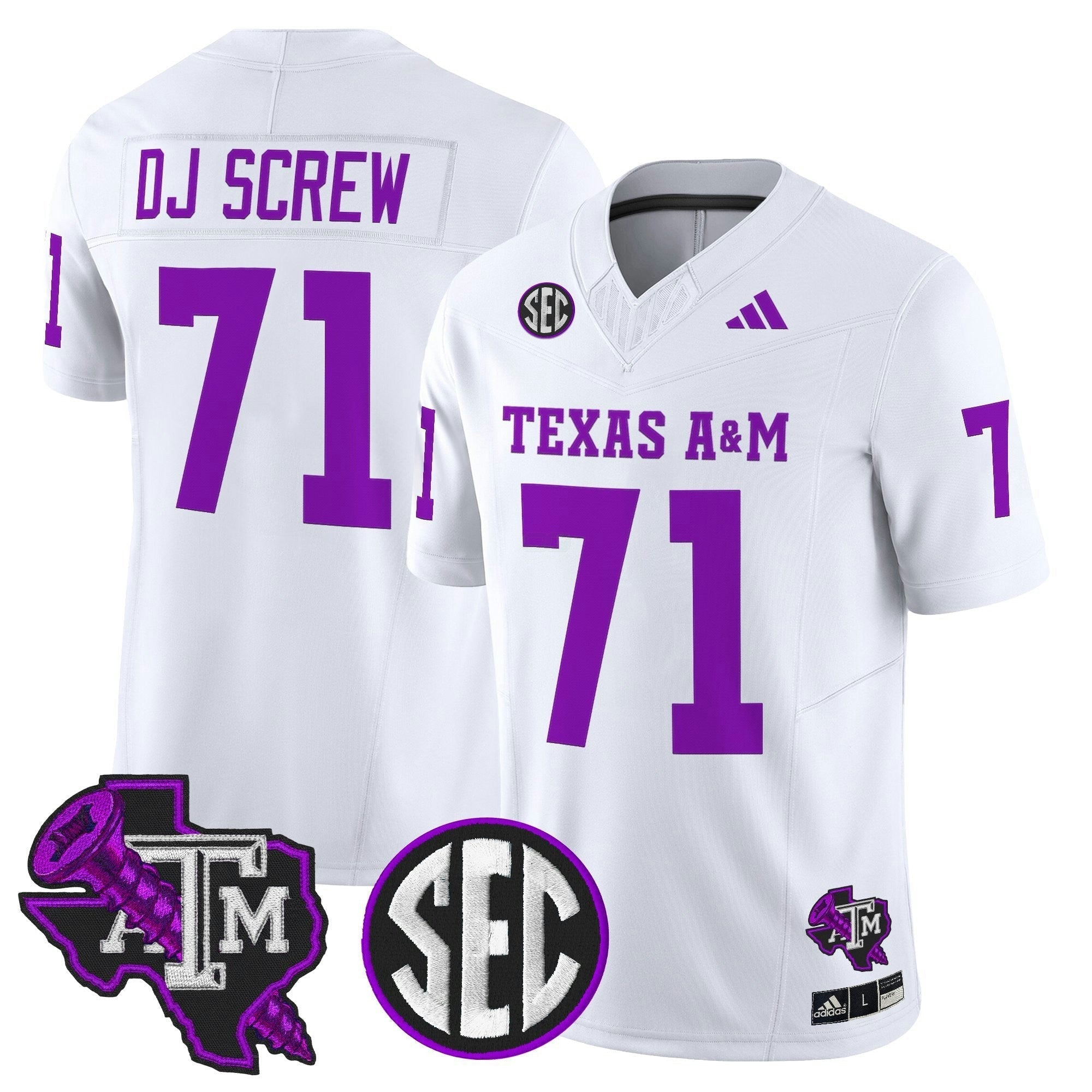 Camisa NCAA DJ Screw Vapor Limited Jersey