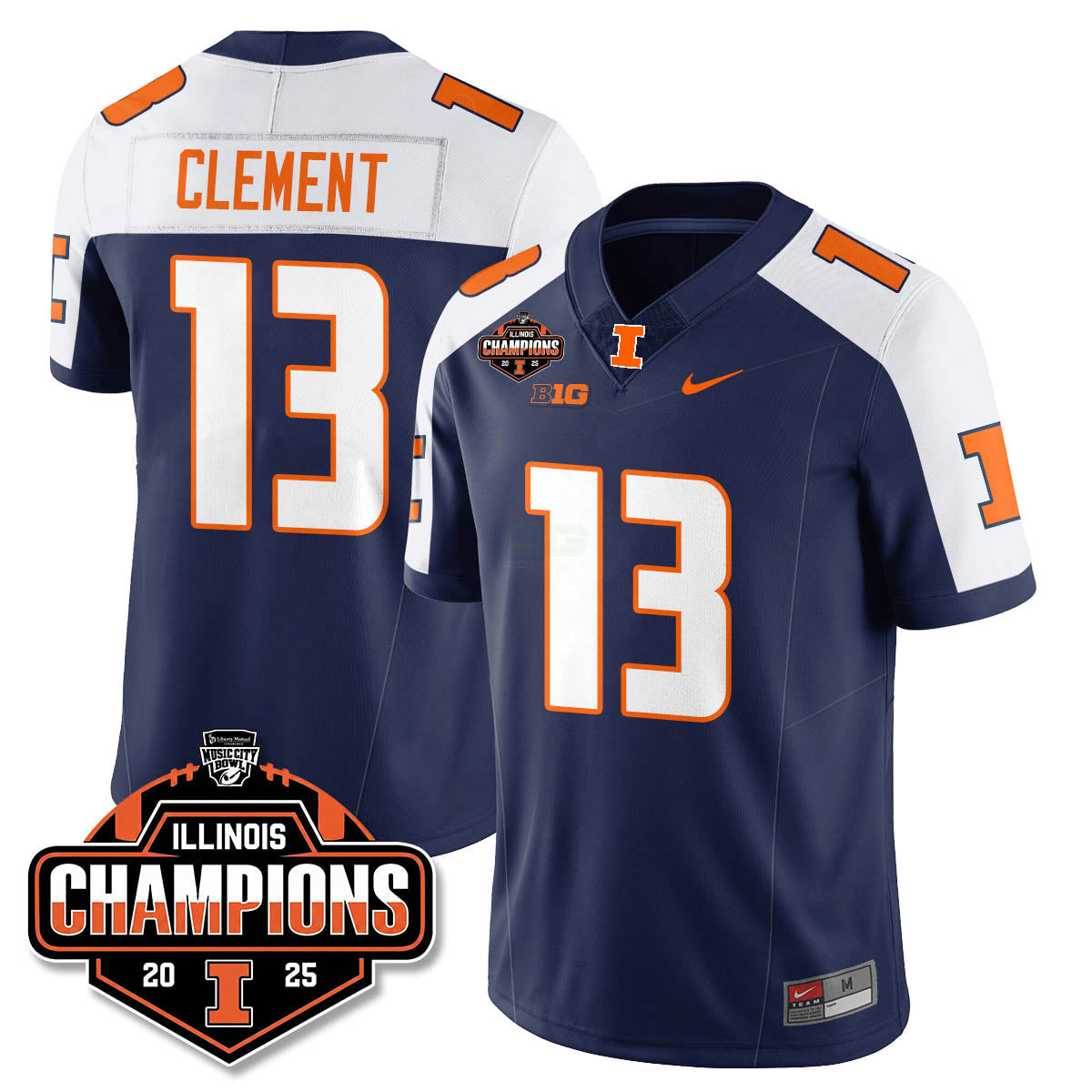 Camisa NCAA Football 2025 Music City Bowl Champions Limited Jersey