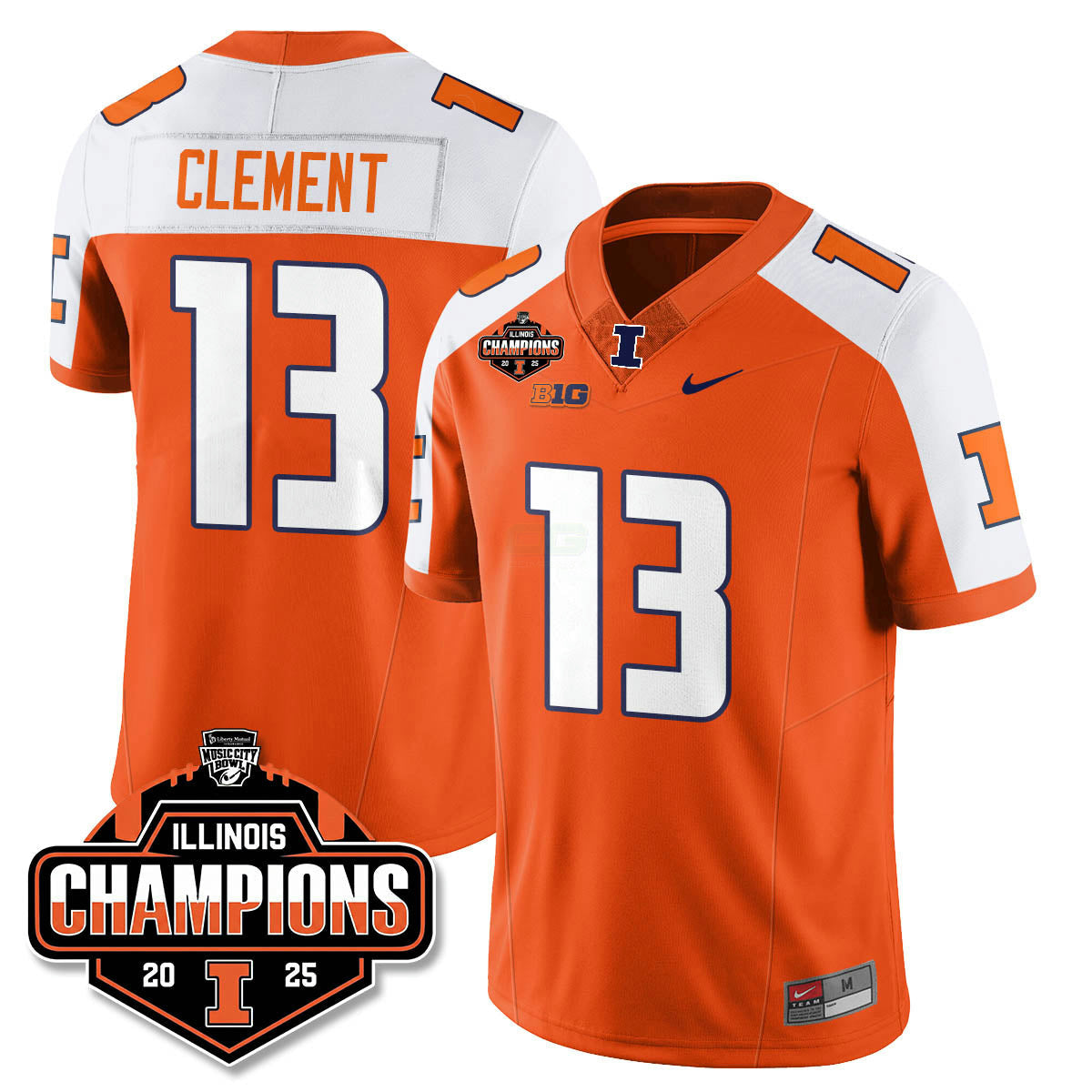 Camisa NCAA Football 2025 Music City Bowl Champions Limited Jersey