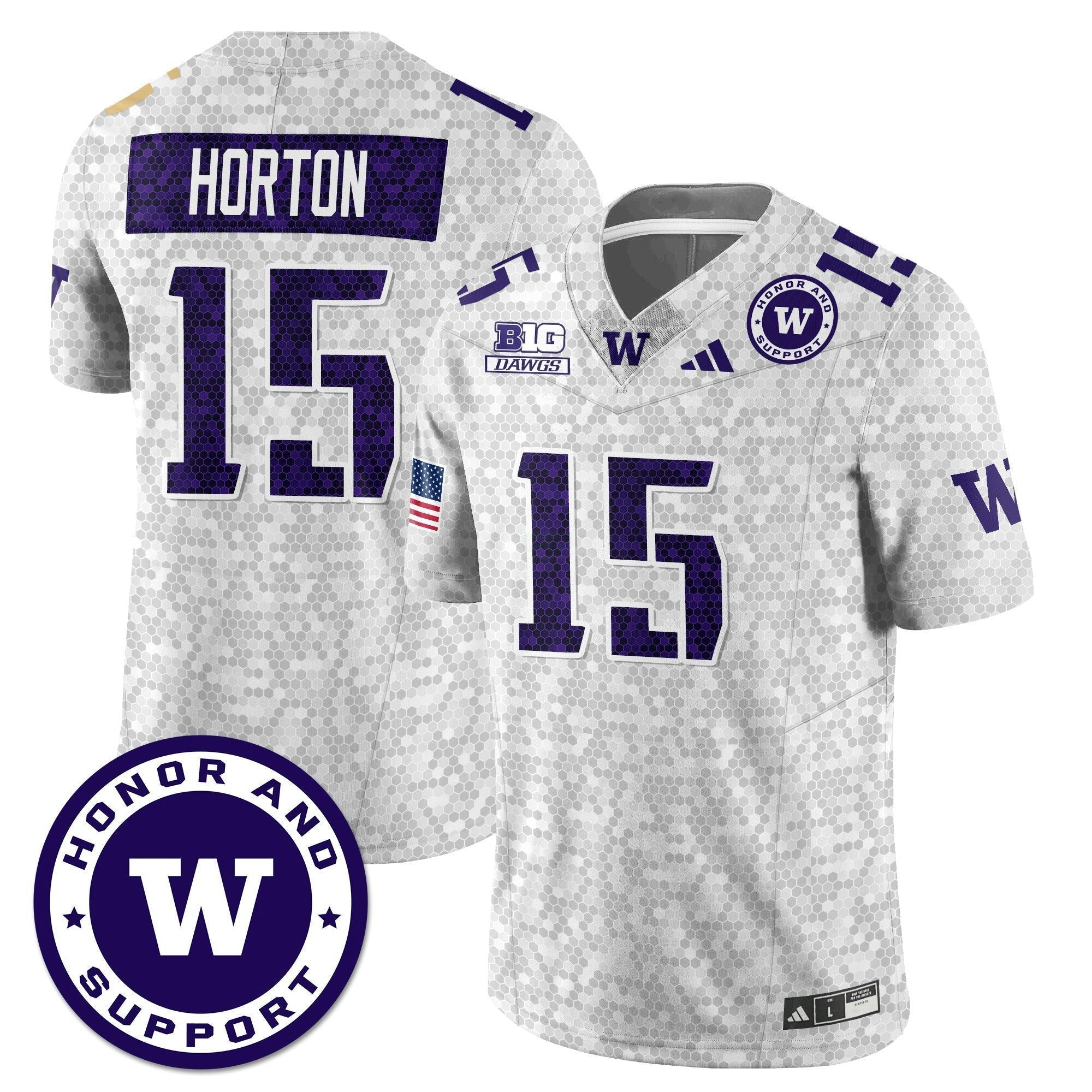 Camisa NCAA Football Honor and Support Uniform