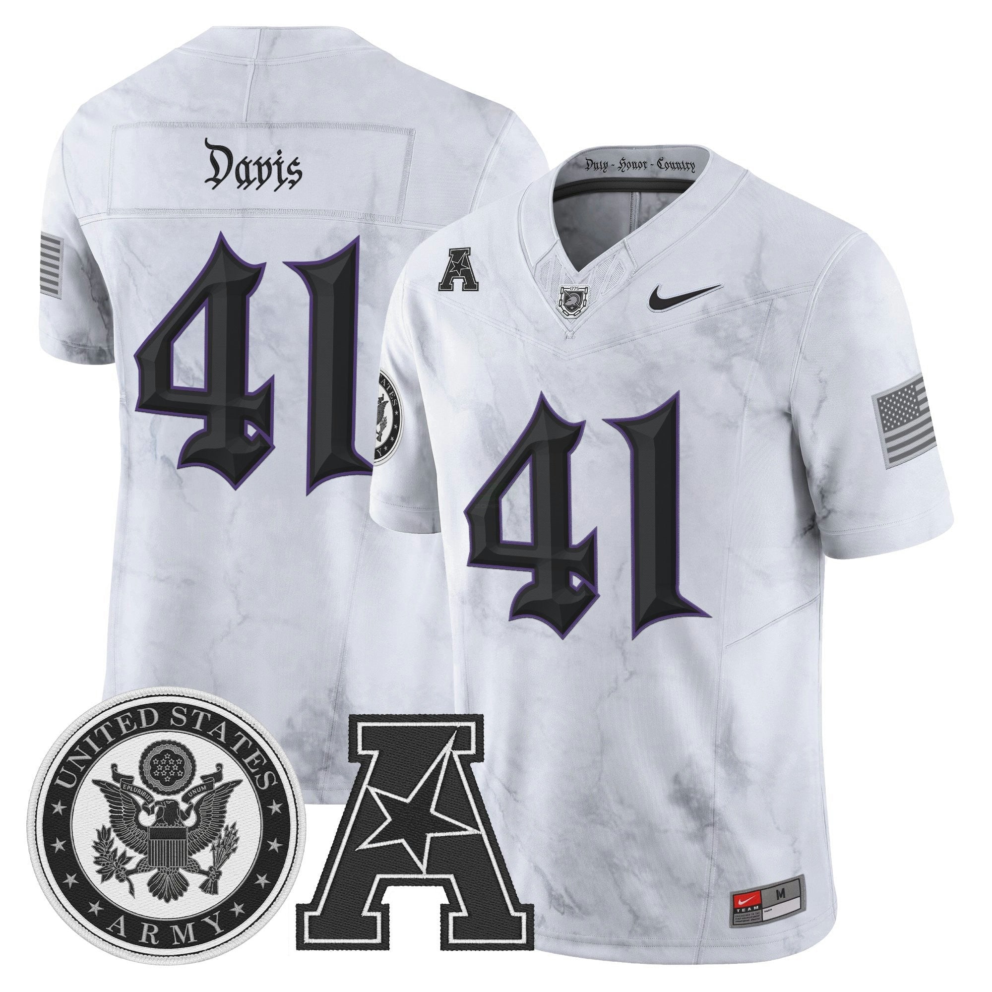 Camisa NCAA Honoring 250 Years Of Service And Sacrifice Vapor Limited Jersey
