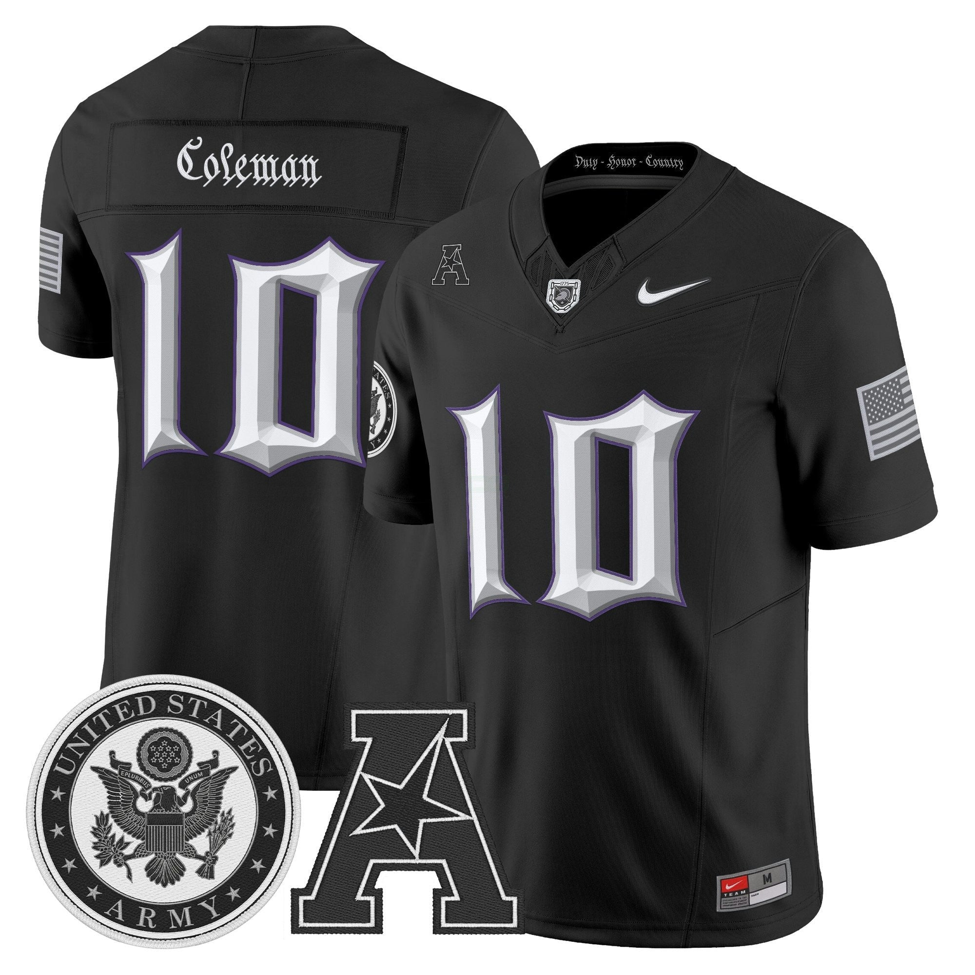 Camisa NCAA Honoring 250 Years Of Service And Sacrifice Vapor Limited Jersey