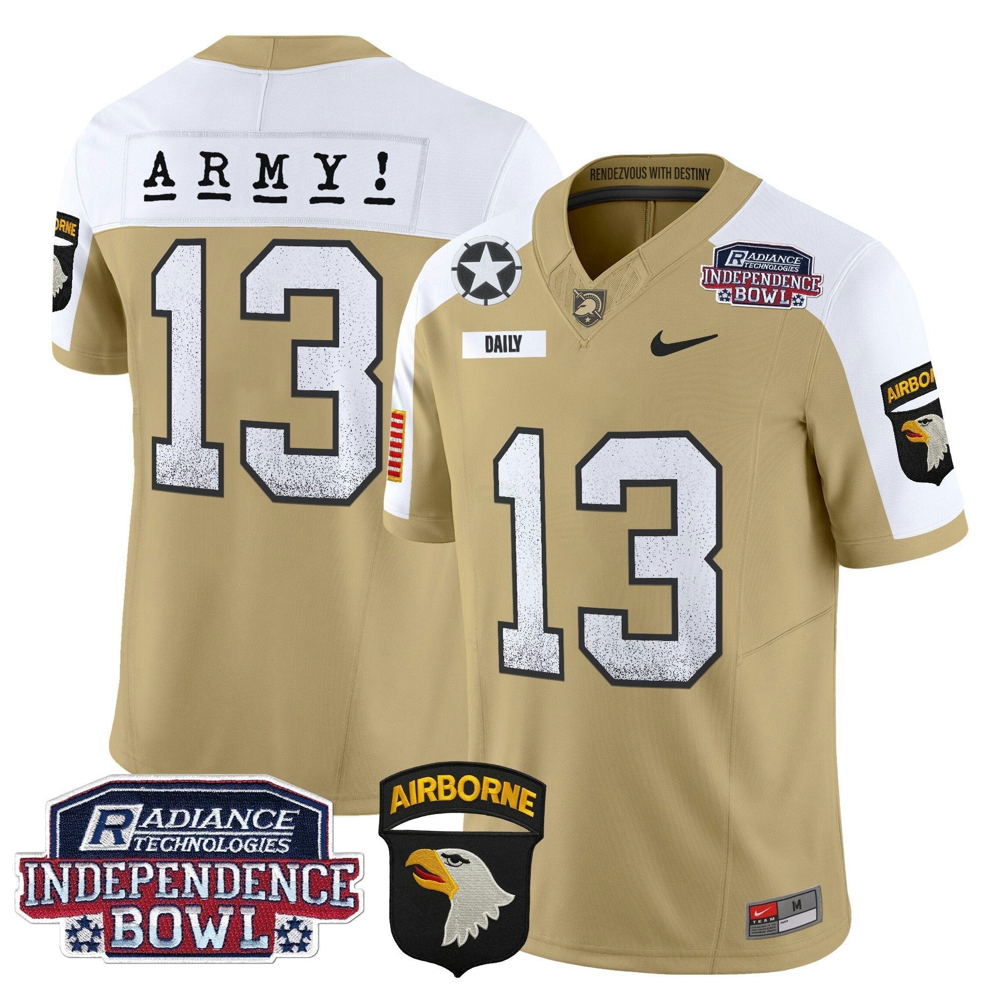 Camisa NCAA Independence Bowl Patch 2024 Vapor Limited Jersey