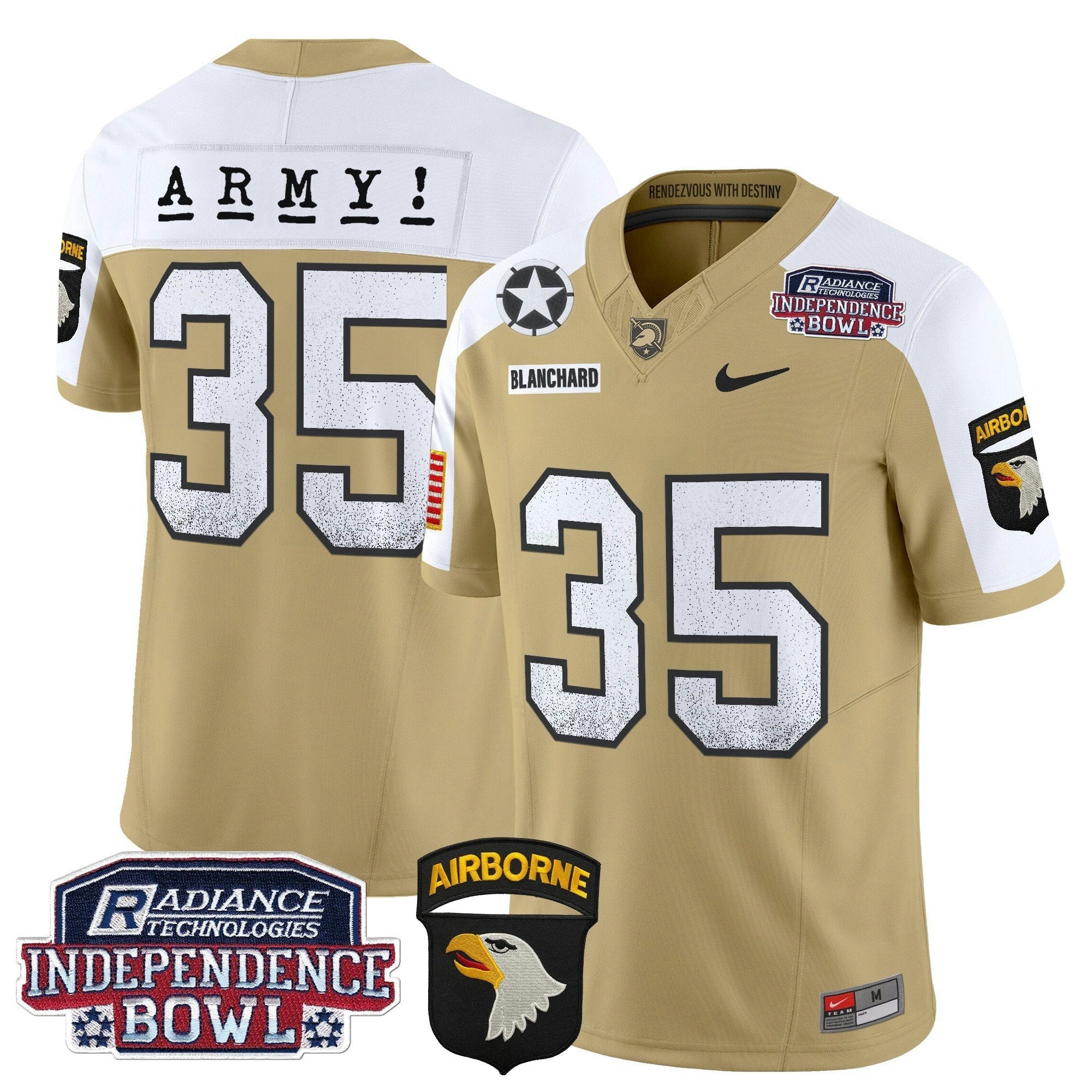 Camisa NCAA Independence Bowl Patch 2024 Vapor Limited Jersey