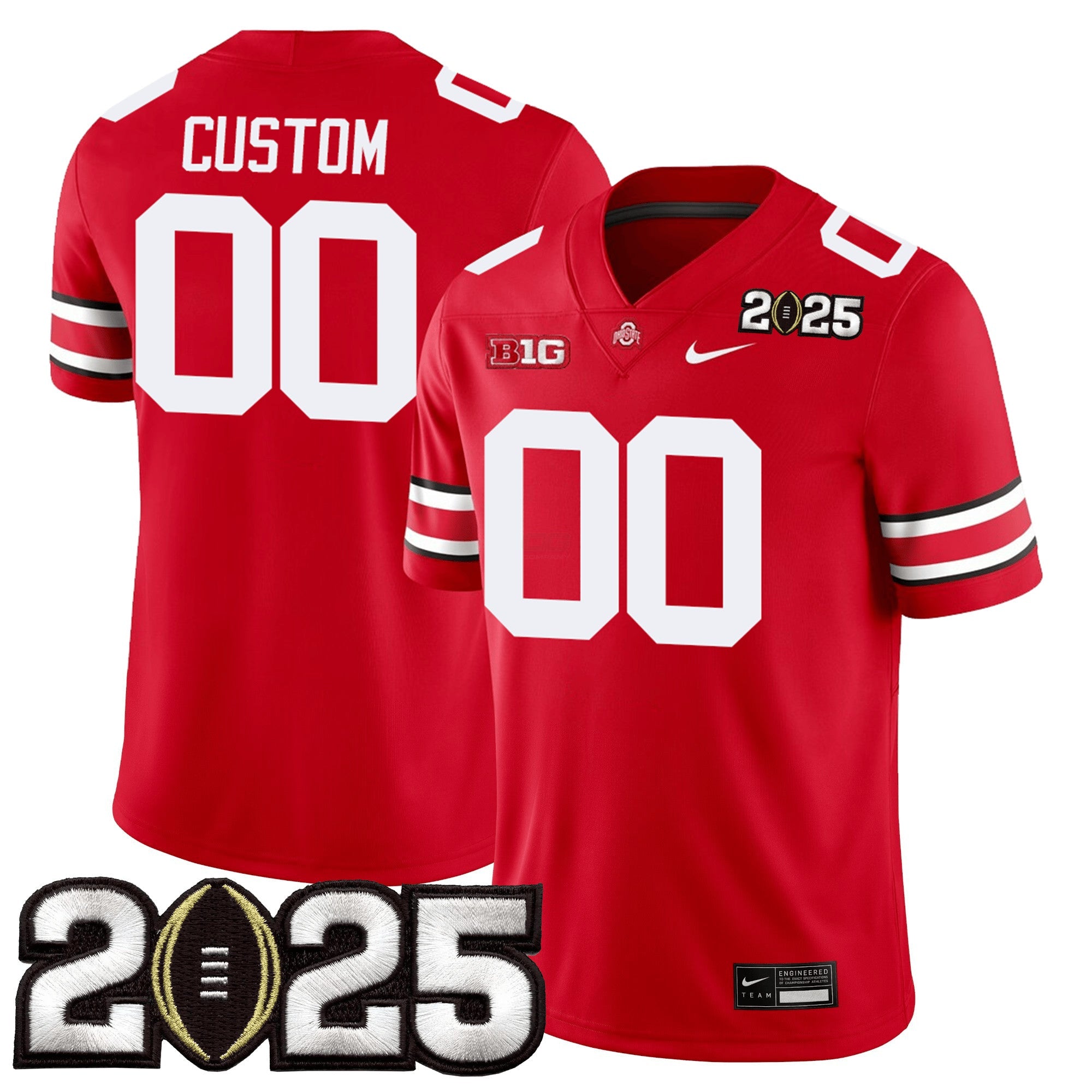 Camisa NCAA Jersey - College Football Playoff Final Patch