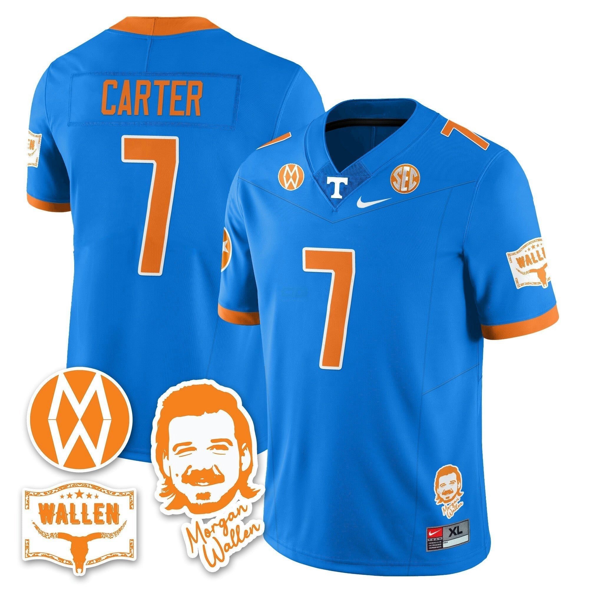Camisa NCAA Morgan Wallen 2025 Jersey