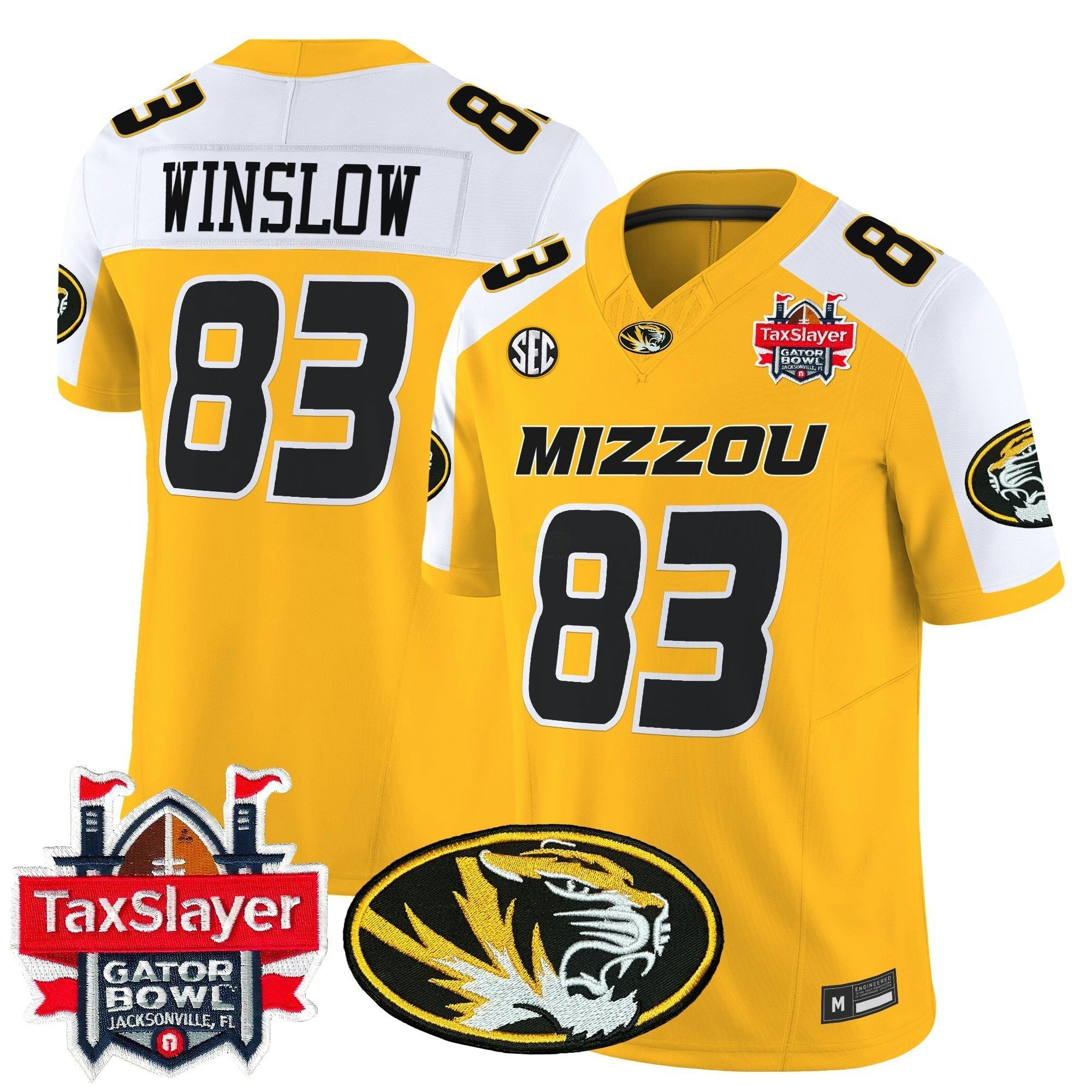 Camisa NCAA MTigers 2025 Gator Bowl Vapor Limited Jersey