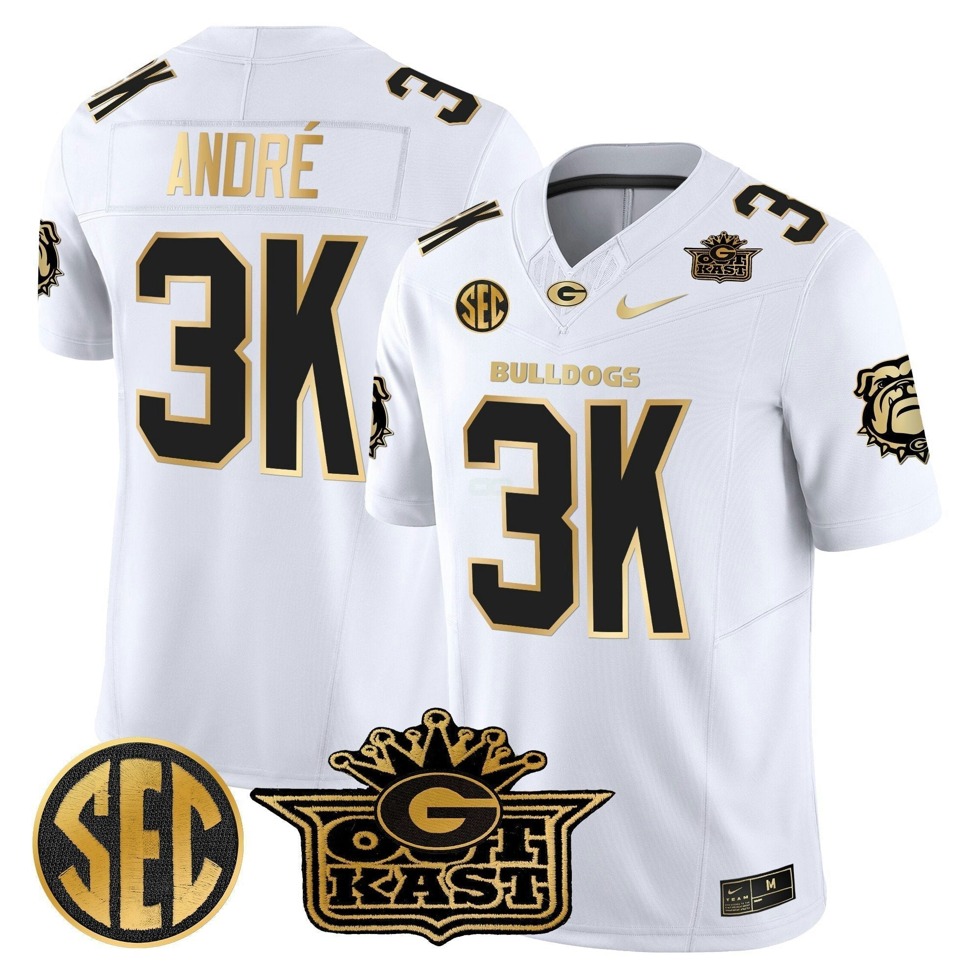 Camisa NCAA Outkast x Georgia Gold Vapor Limited Jersey